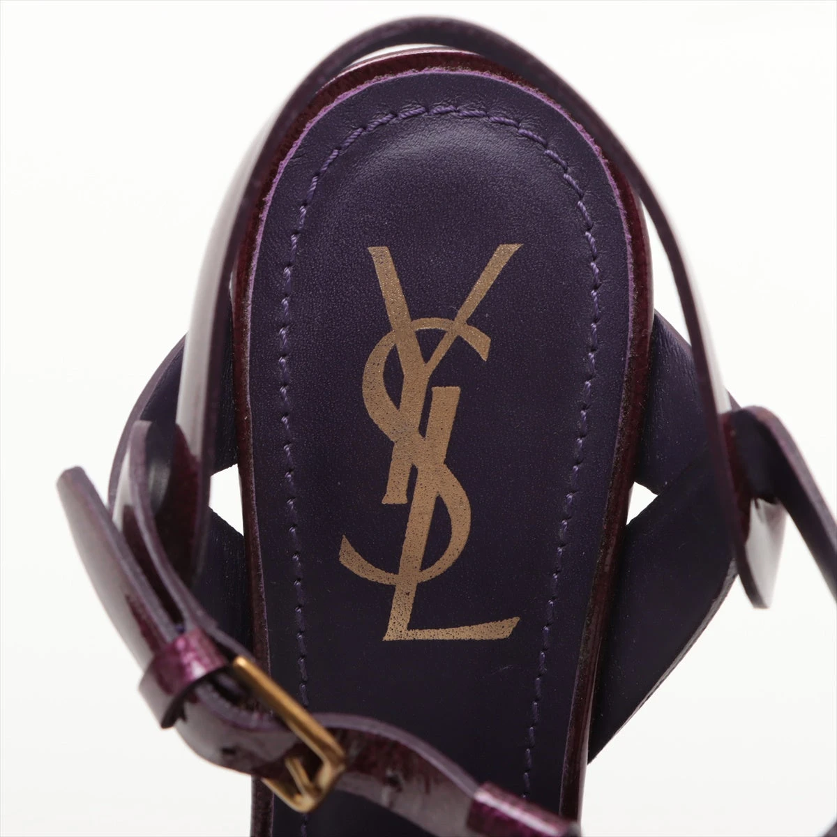 SAINT LAURENT サンローラン トリビュート レザー サンダル 40