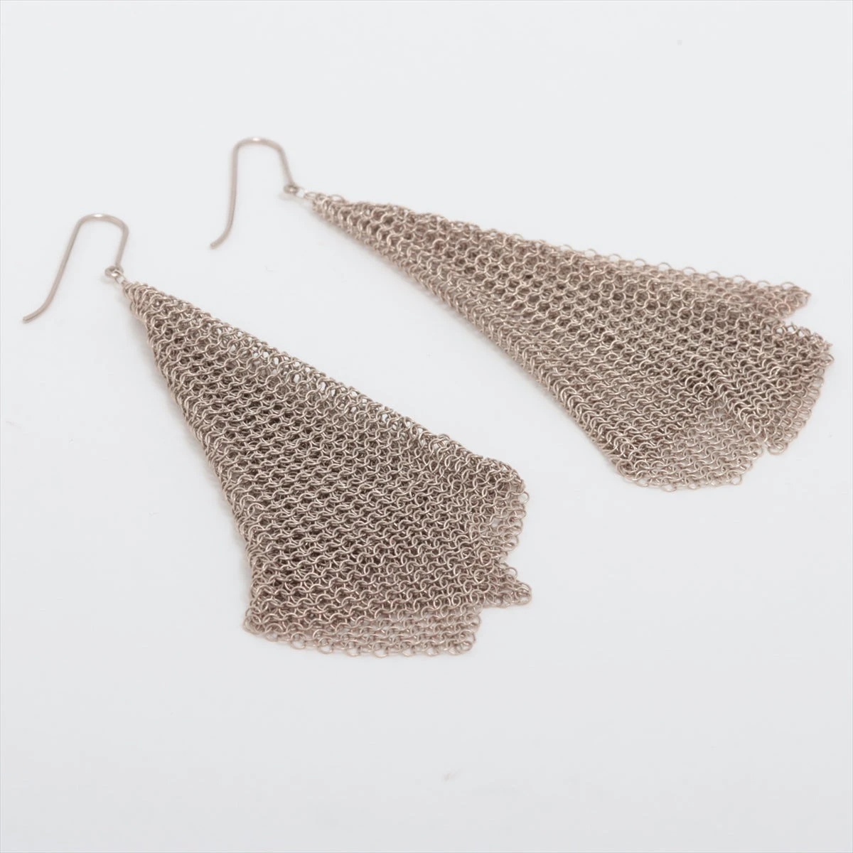 ティファニー メッシュ スカーフ ピアス(両耳用) 925 9.7g