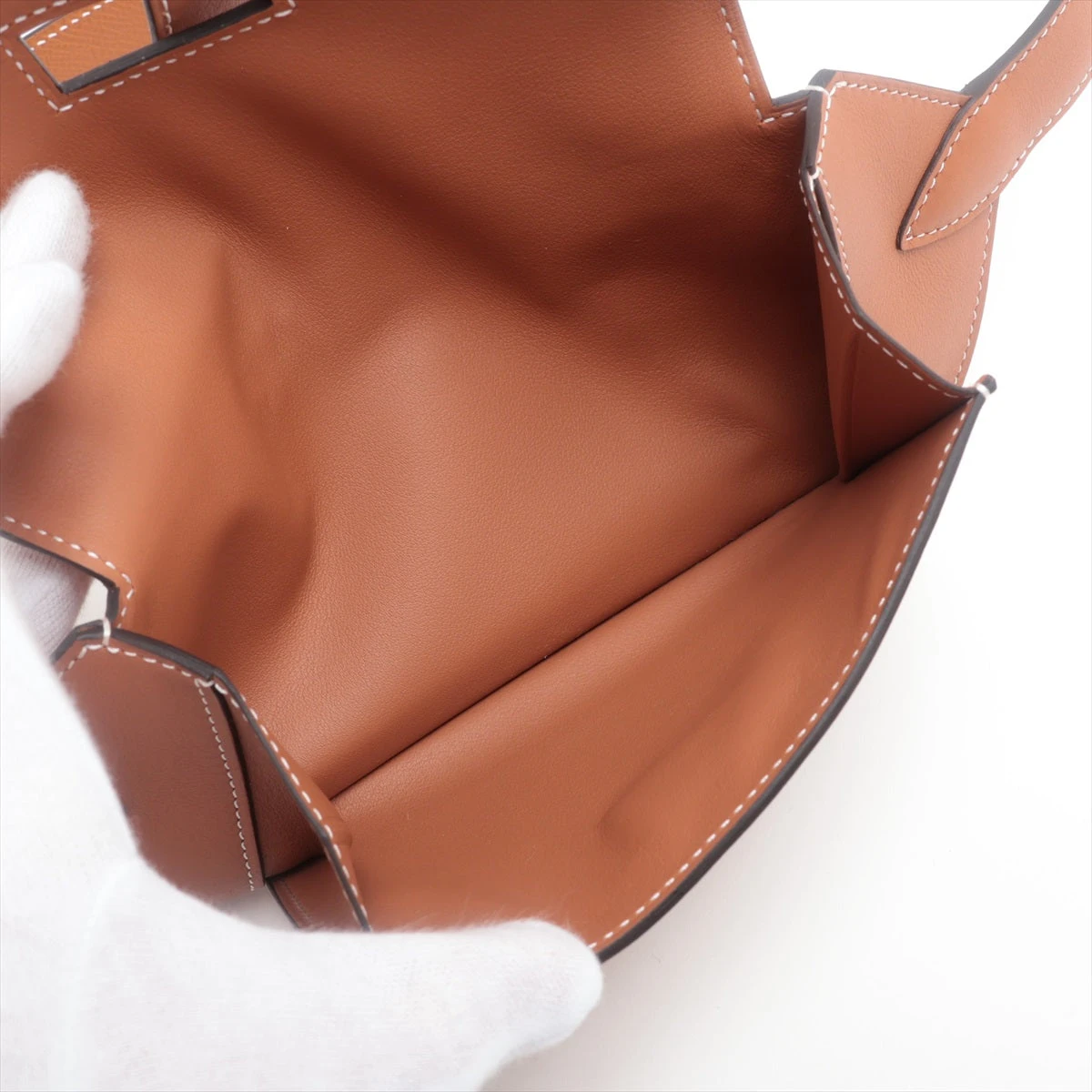 エルメス エランポケット24 スイフト ゴールド ゴールド金具 B