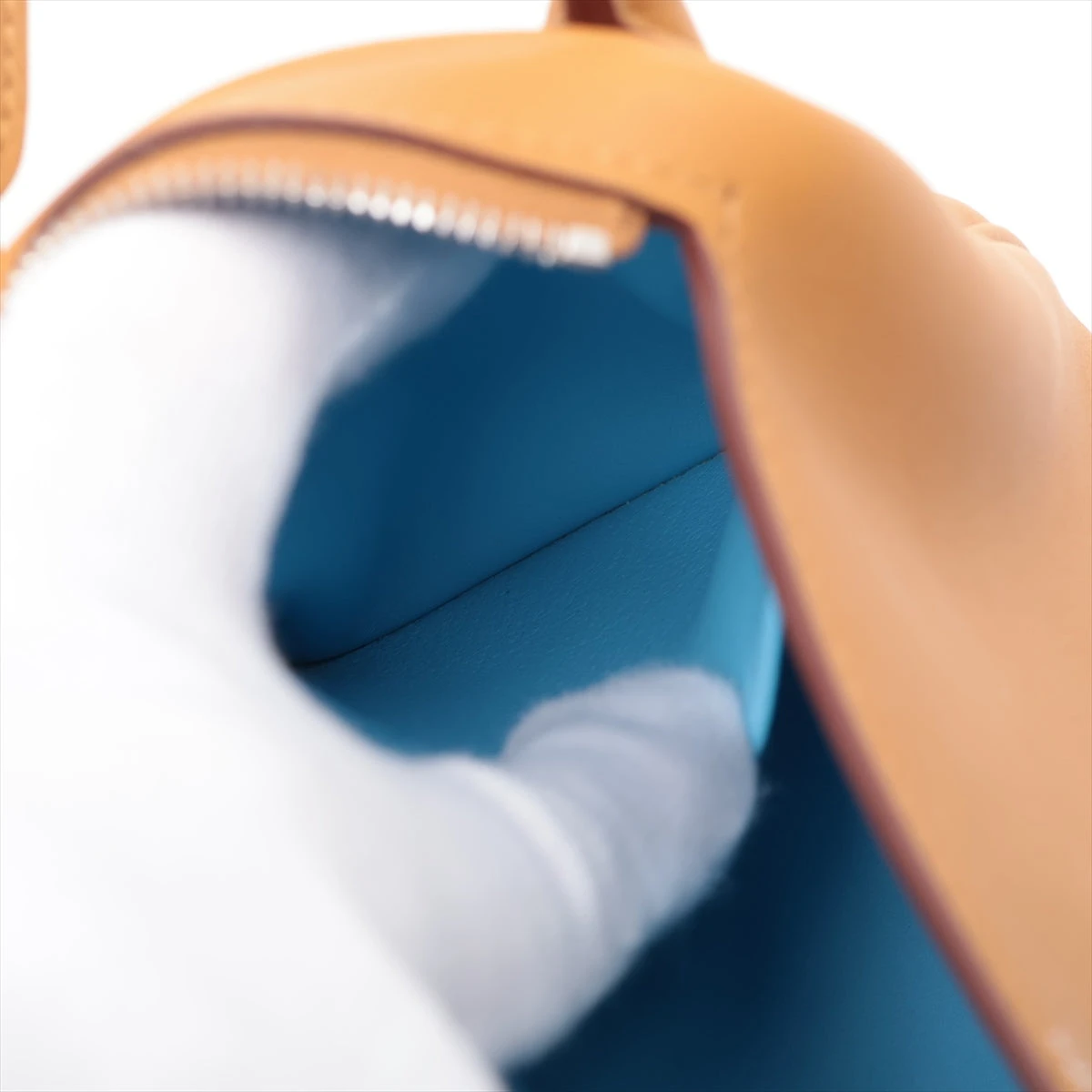 エルメス リンディ ミニ20 ヴェルソ スイフト セサミ×セレスト