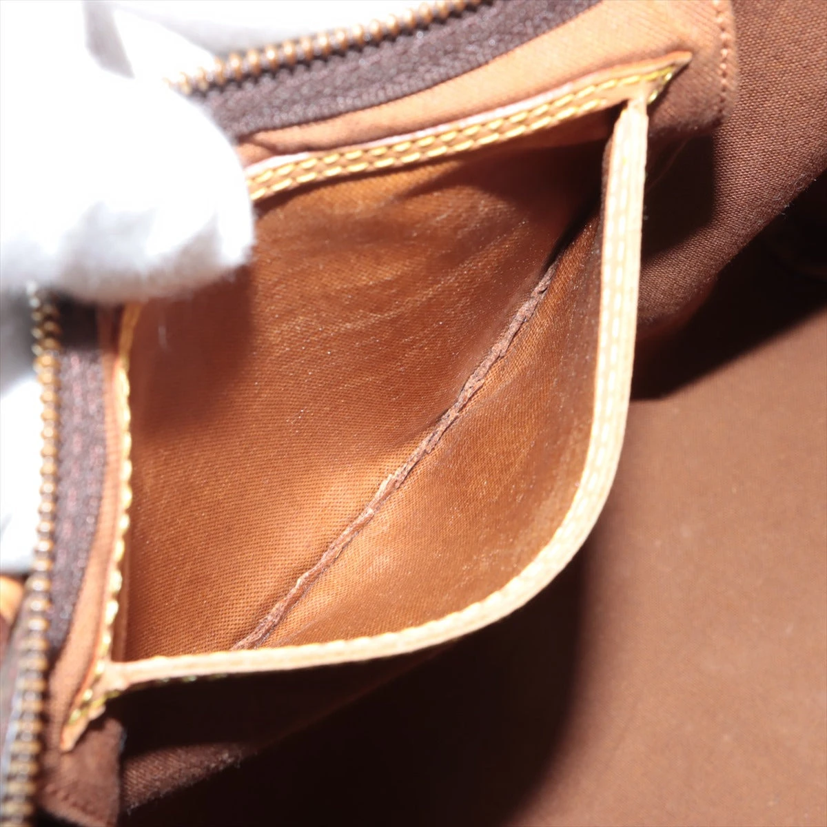 明日までルイヴィトンLOUIS VUITTON スピーディ40 チャック破れ有