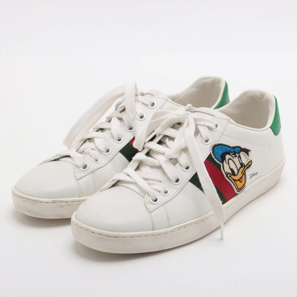 GUUCI ディズニースニーカー ホワイト GUCCI×DISNEY/グッチ×ディズニー】 ディズニーコラボスニーカー