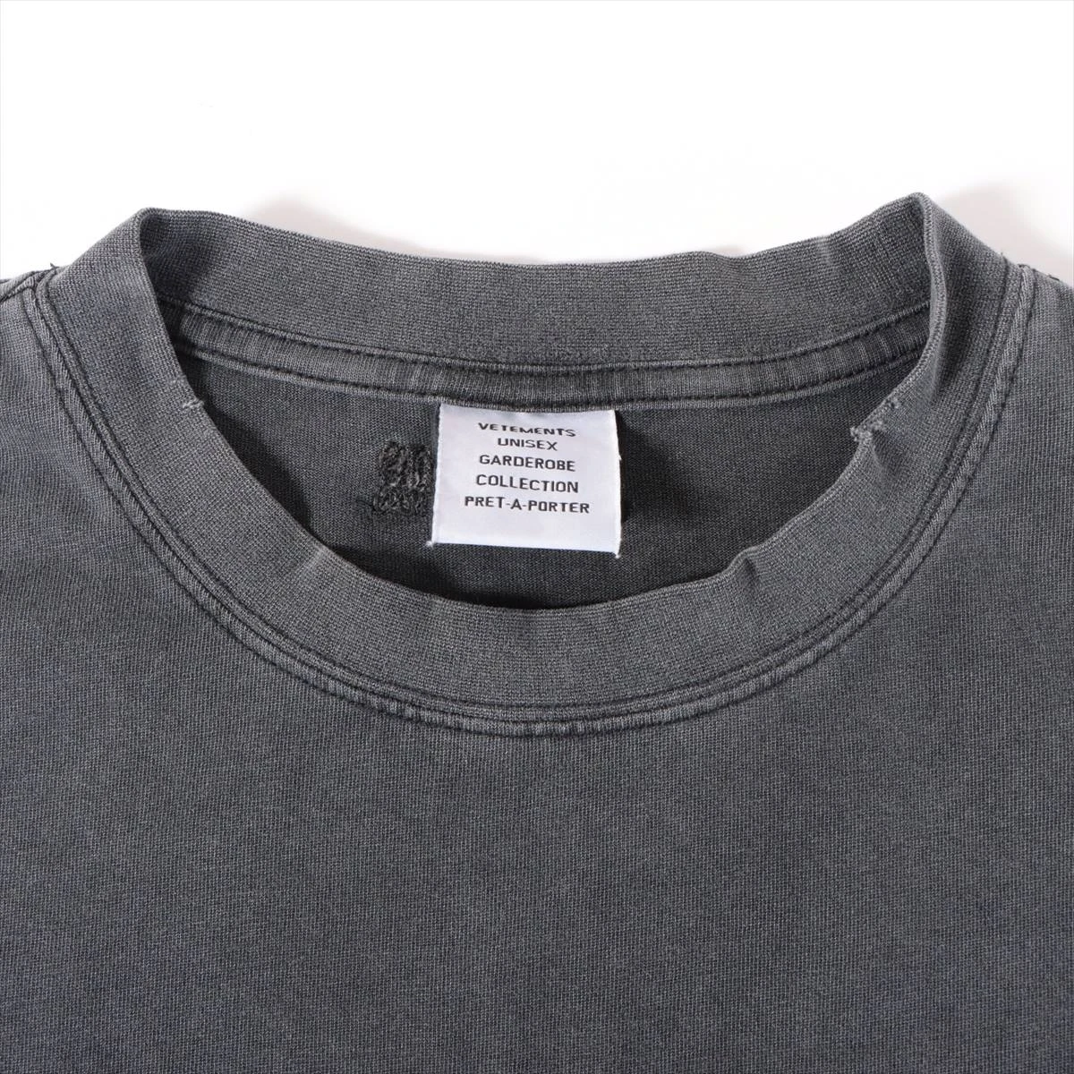 ヴェトモン 23SS コットン Tシャツ S メンズ グレー UAH20TR683 