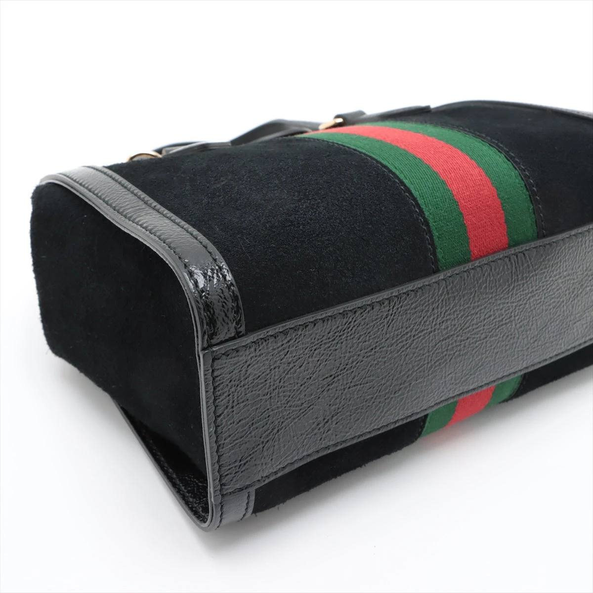 グッチ オフィディア レザー×スエード 2WAYハンドバッグ グッチ オフィディア レザー×スエード 2WAYハンドバッグ