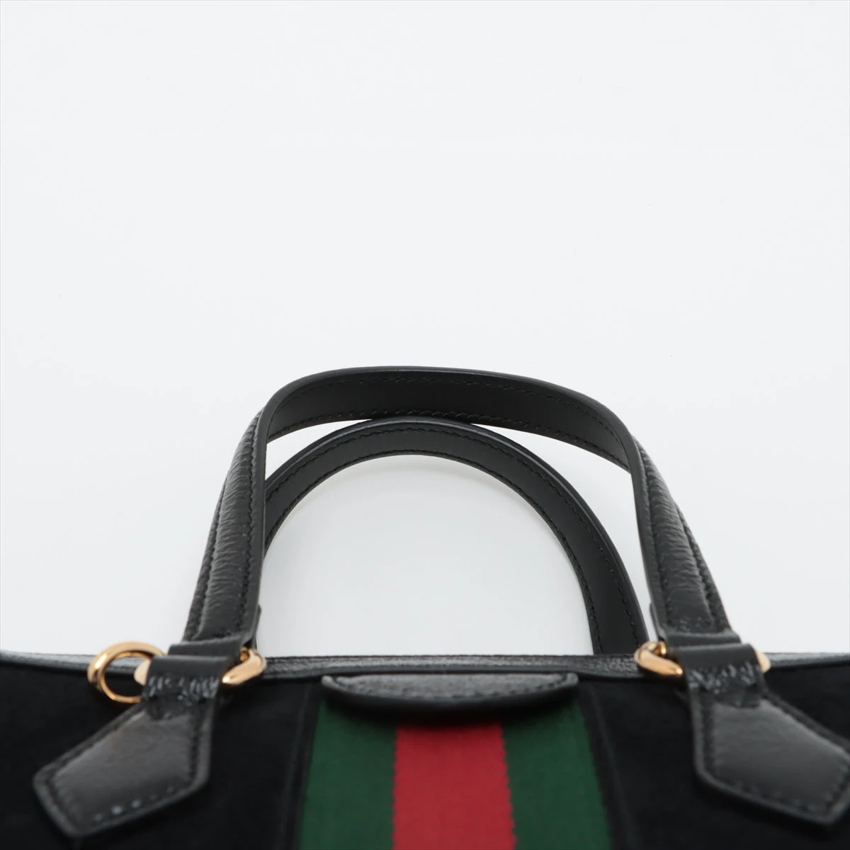 【美品】GUCCI ハンドバッグ レザー スエード ブラック イタリア製 GUCCI 【美品】グッチ オフィディア スウェード ブラック 524532