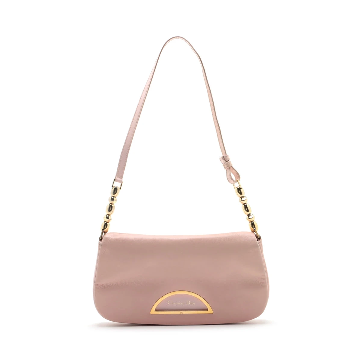 クリスチャンディオール ショルダーバッグ マリスパール パテントレザー ピンク クリスチャンディオール マリスパール パテントレザー 2WAY