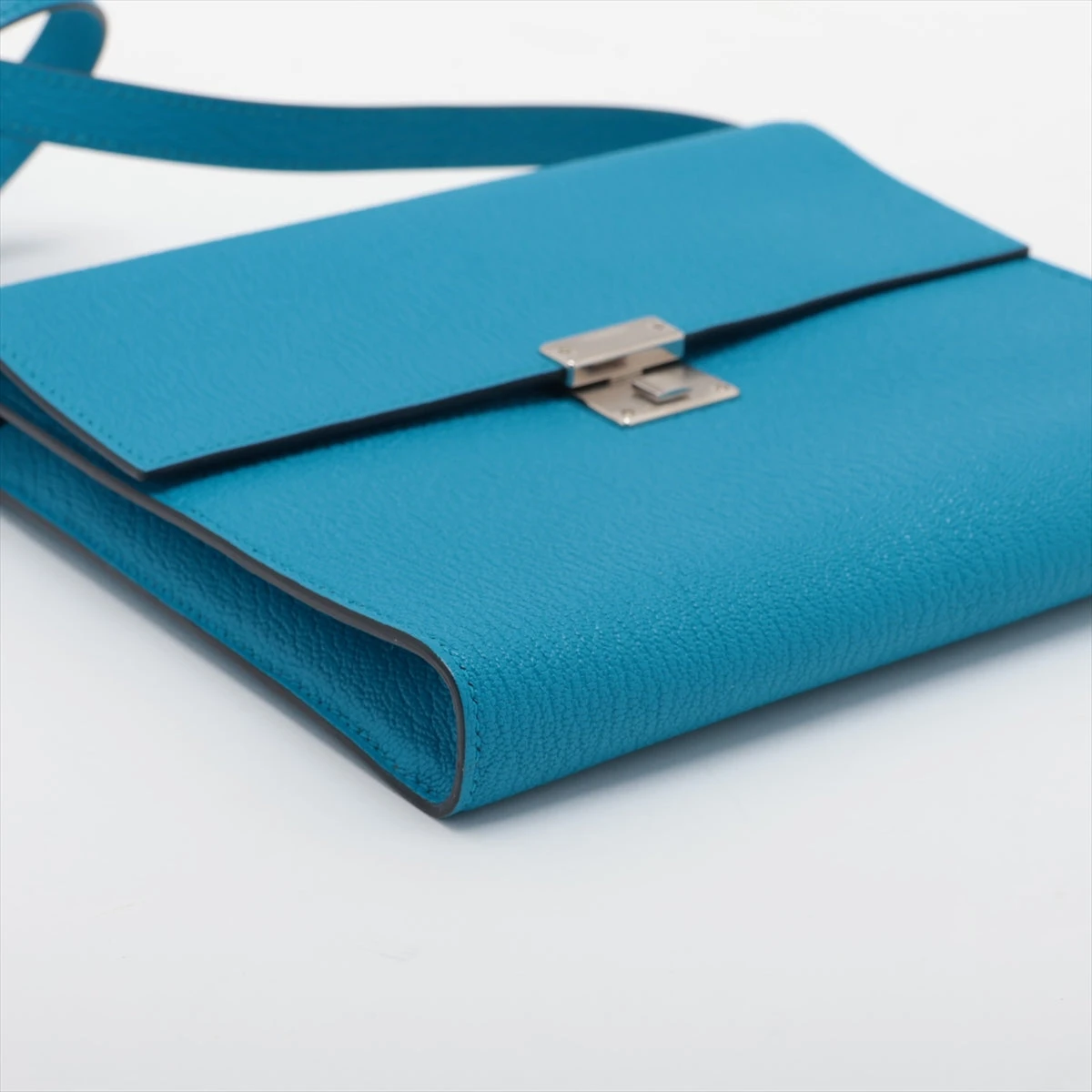 エルメス クリック16 シェーブル ブルーブリュム/S金具 エルメス（HERMES）クリック16 エプソン ブルーインディゴ