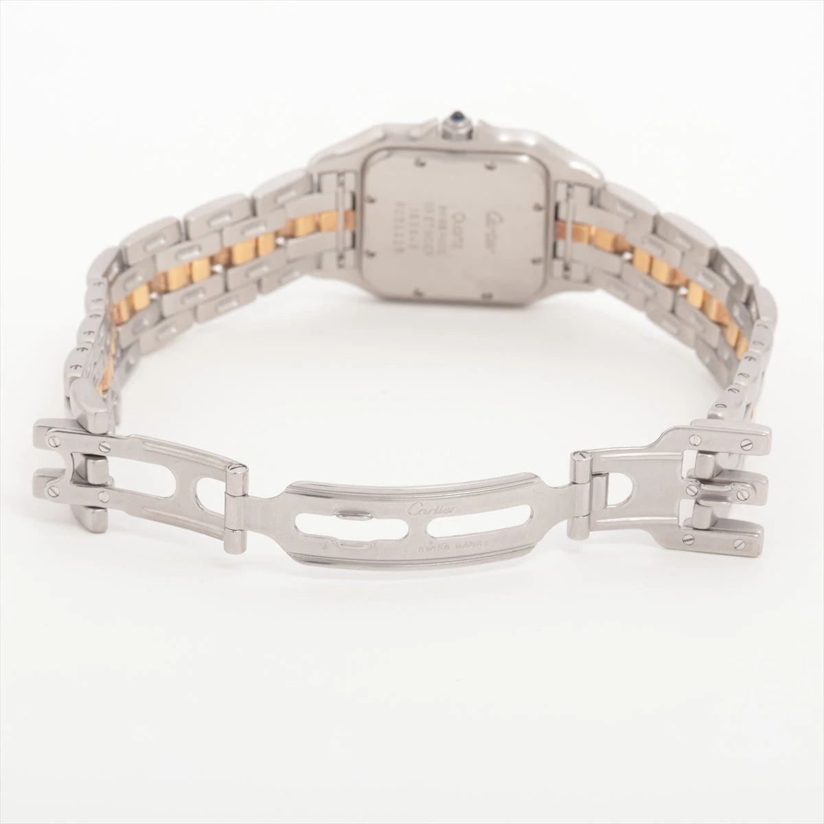 カルティエ パンテール 183949 SS×YG QZ アイボリー文字盤 A2908767