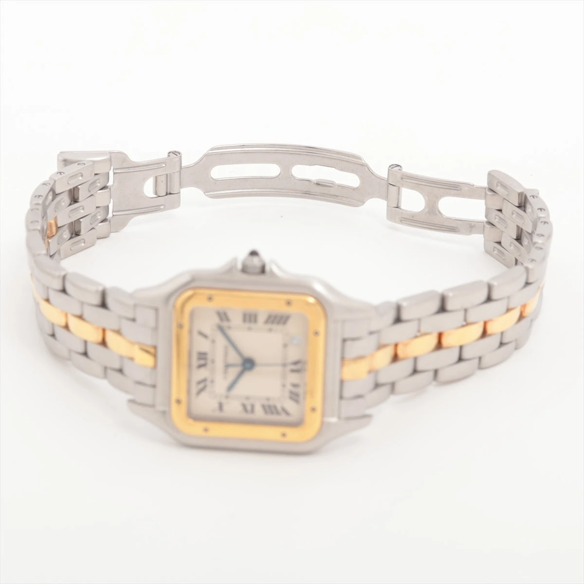 カルティエ パンテール 183949 SS×YG QZ アイボリー文字盤 A2908767