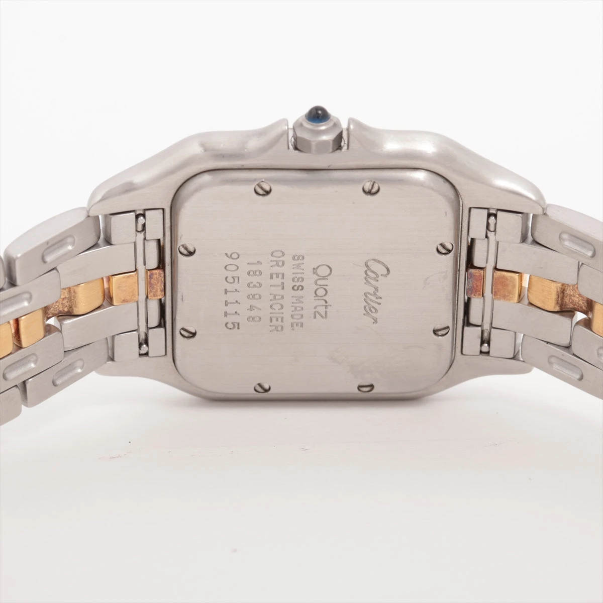 パンテール カルティエ パンテール 183949 SS×YG QZ アイボリー文字盤 A2908767