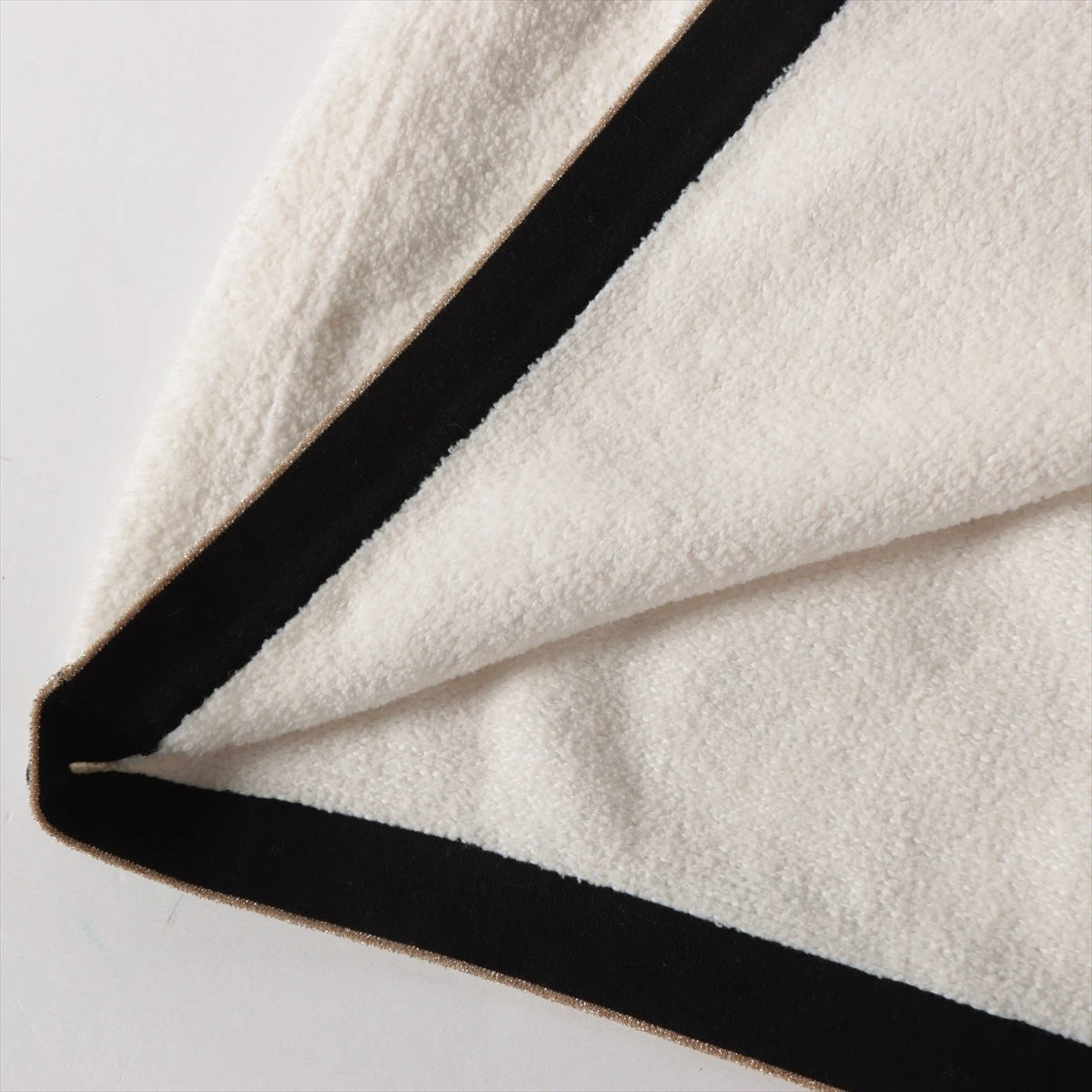 シャネル ココボタン P60 コットン ニットワンピース 40 レディース