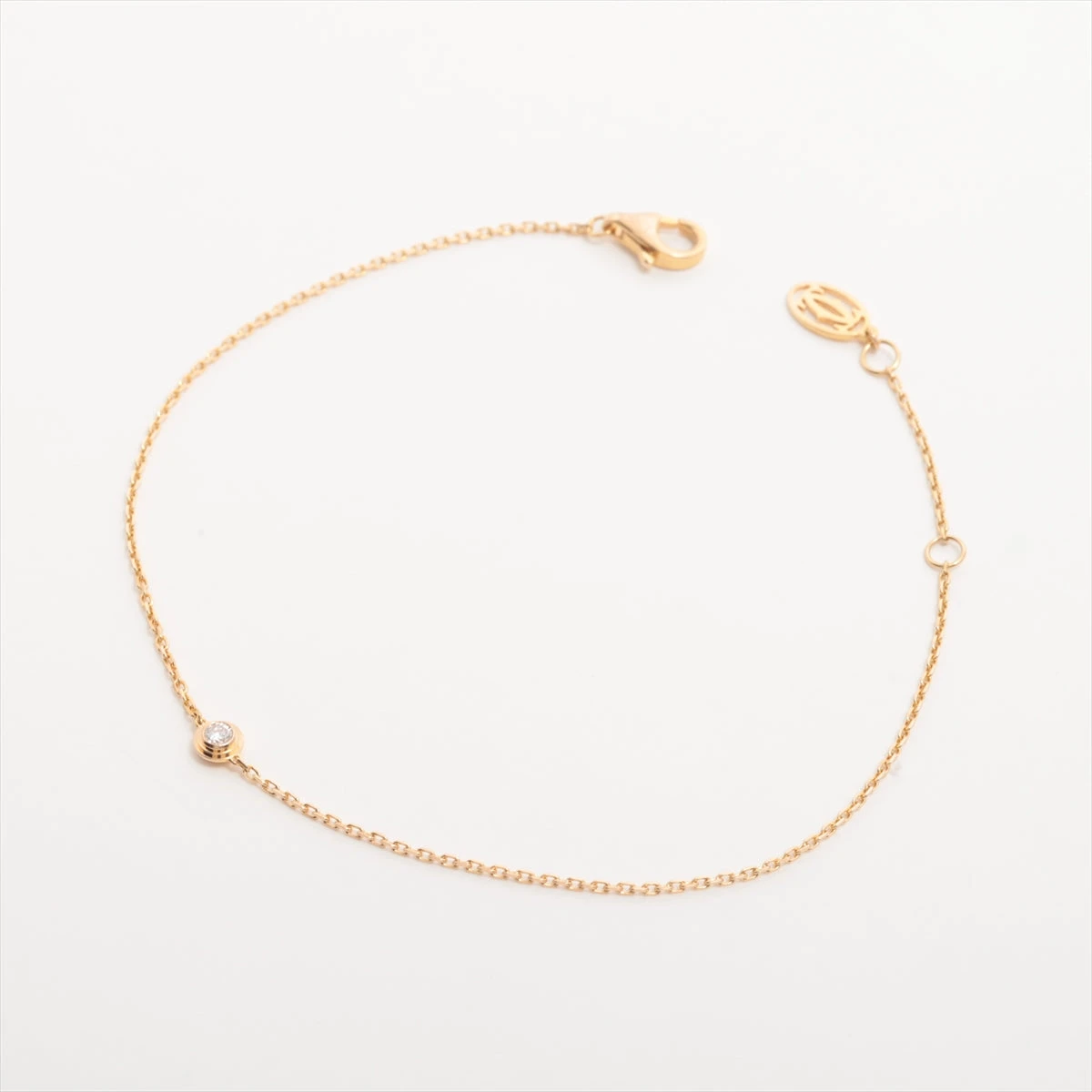 カルティエ ダムール XS ダイヤ ブレスレット 750(YG) 1.3g A2909436