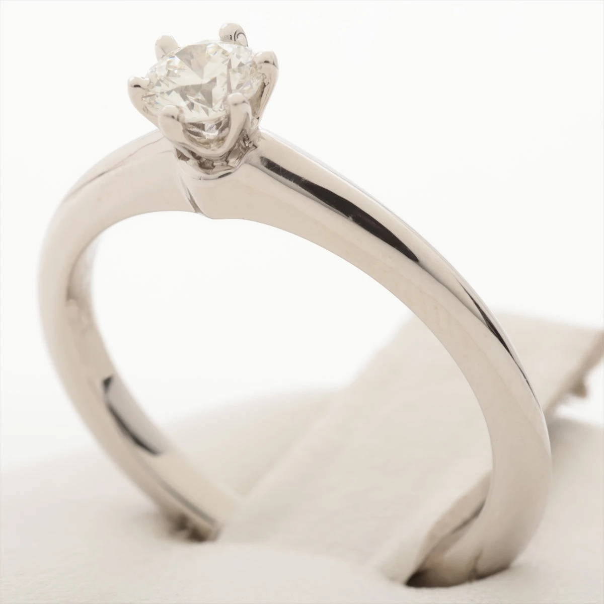 ティファニー ソリテール ダイヤ リング Pt950 4.1g D0.80 TIFFANY\u0026Co.ティファニー ソリテール チャネルセッティング リング