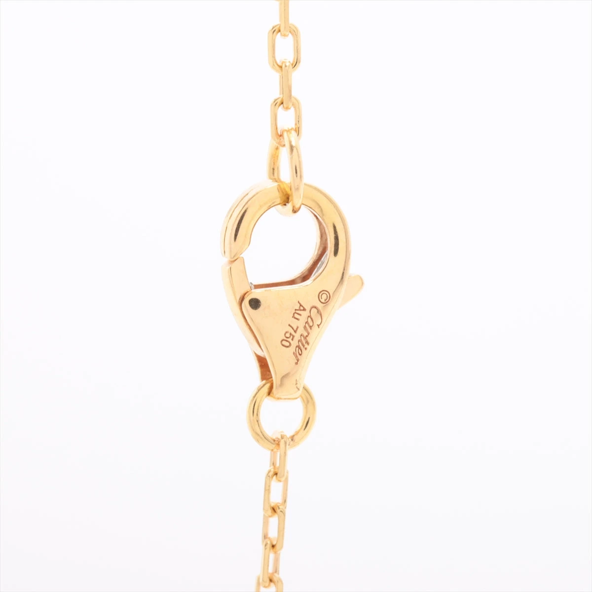 CARTIER 2C ドゥーブルC ネックレス Cartier - カルティエ ネックレス ダイヤ ダイヤモンド 2C ロゴ
