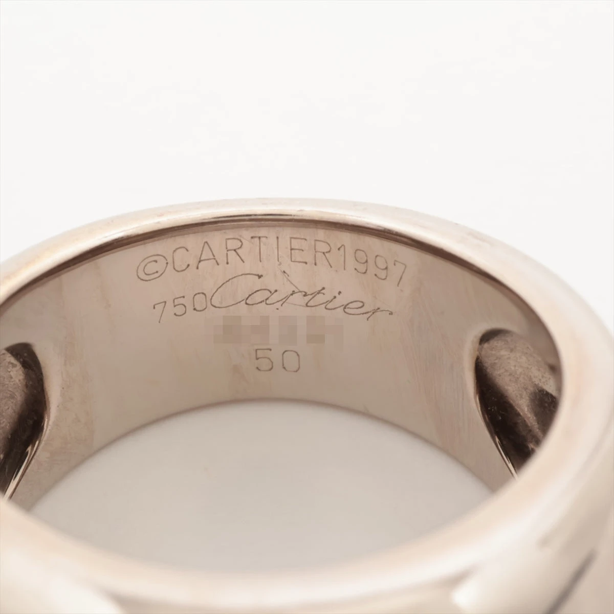 カルティエ ヌーベルバーグ リング 750(WG) 12.0g 50 A2908664｜中古