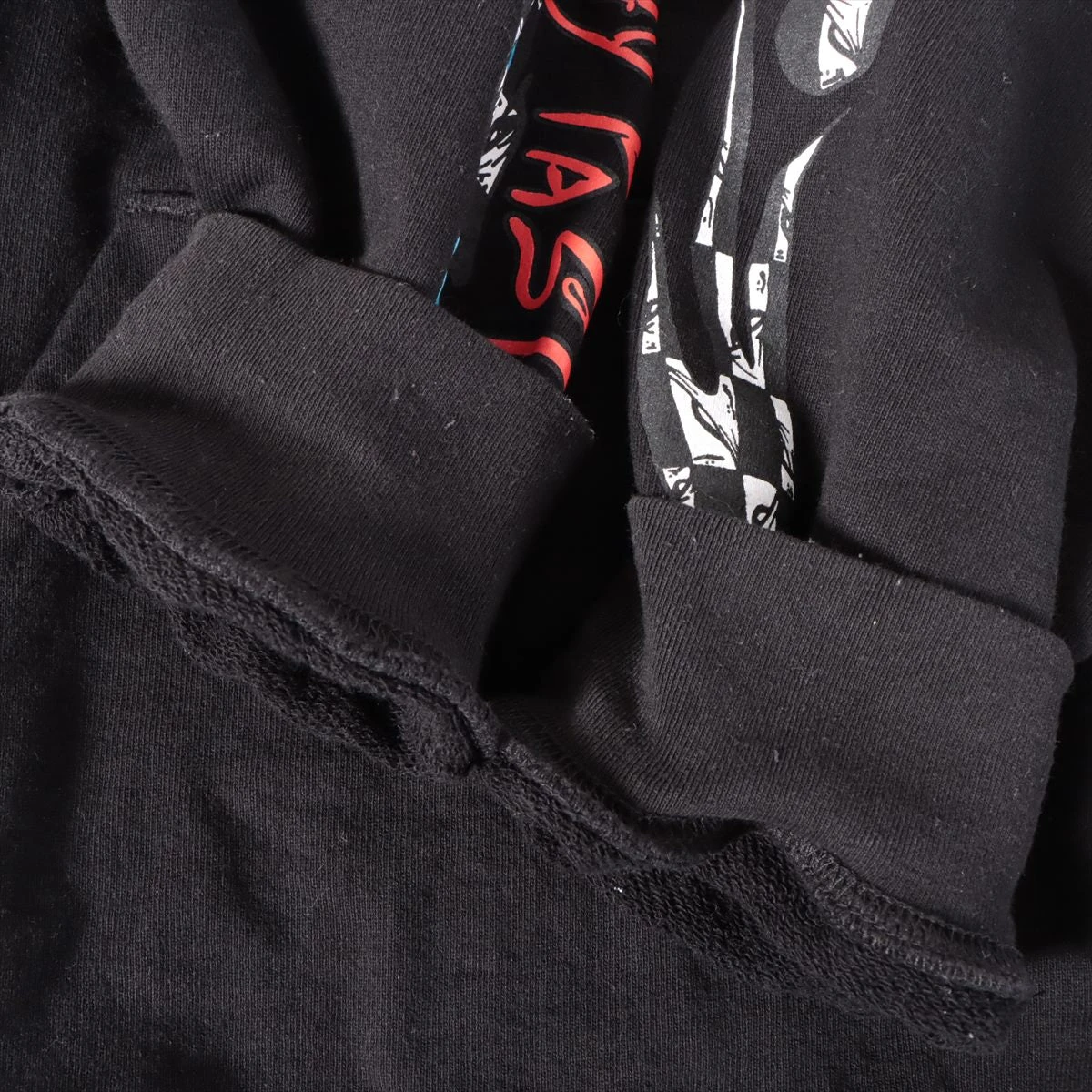 クロムハーツ　マッティボーイ　stay fast 黒　サイズL クロムハーツ パーカー コットン サイズL ブラック MATTY BOY STAY
