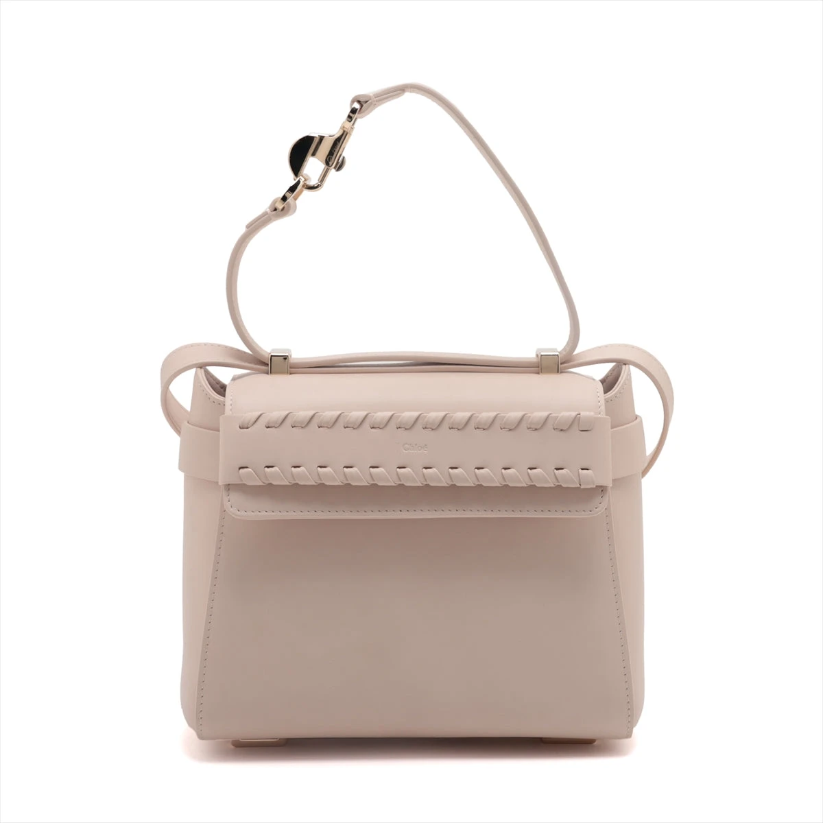 値下げ】クロエ パラティ ピンクベージュ レザー 2way ショルダー
