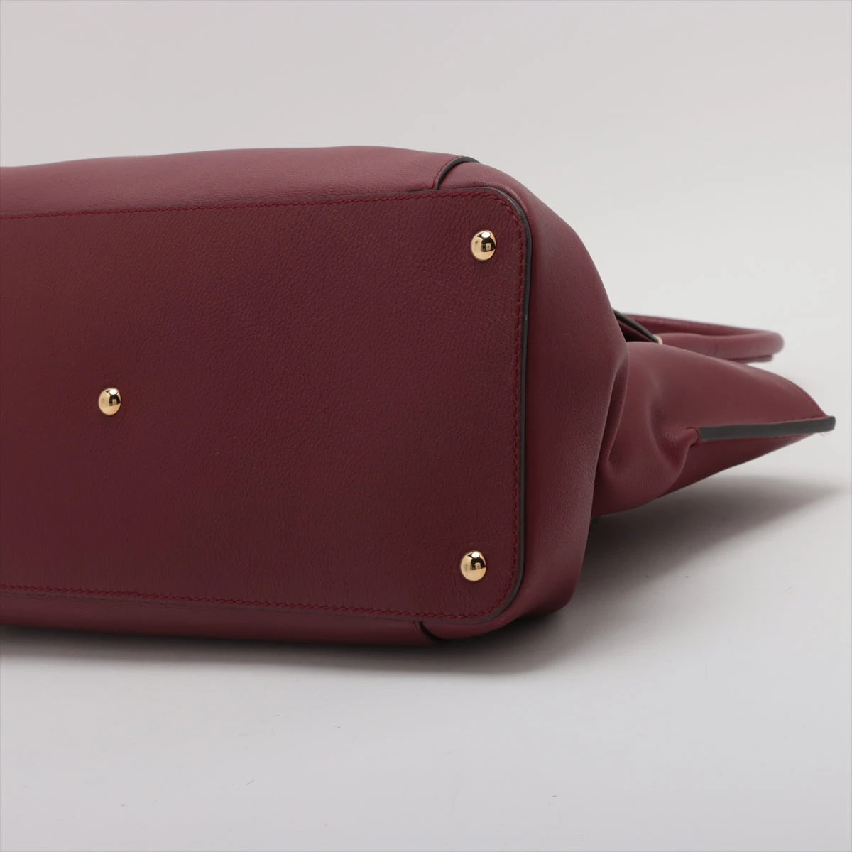 カルティエ レザー トートバッグ ボルドー A2905989｜中古