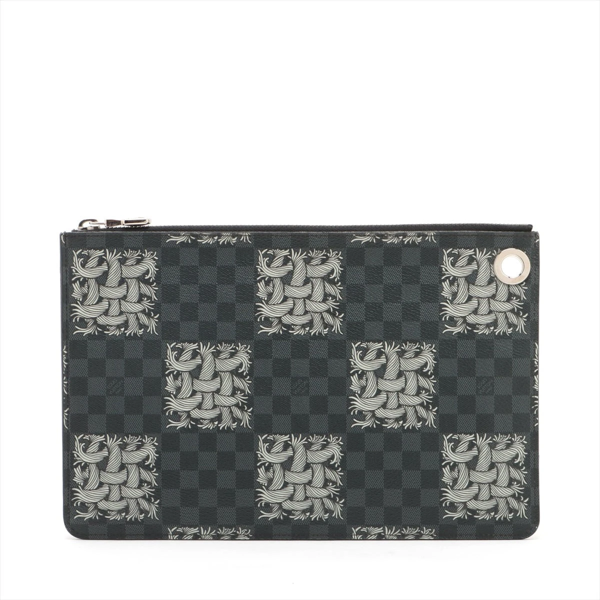 ヴィトン ダミエグラフィット ポシェットジュールPMクリストファー