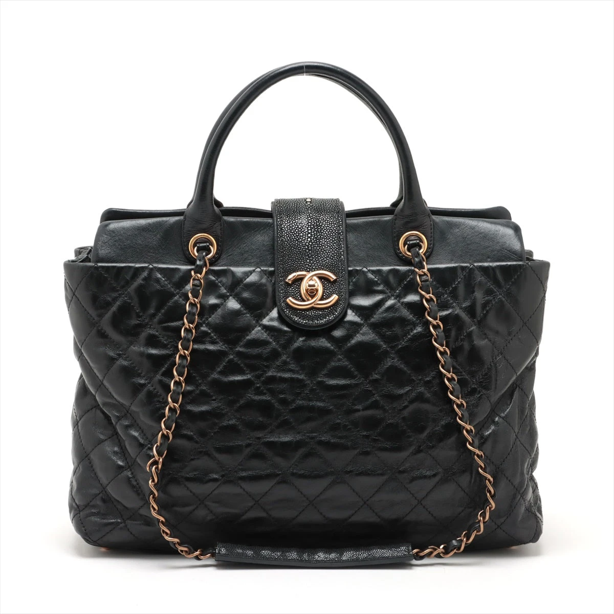 ヴィンテージ☆シャネル☆シャネルパーフェクトエッジバッグ CHANEL／シャネル／ヴィンテージ／べっ甲／ショルダーバッグ