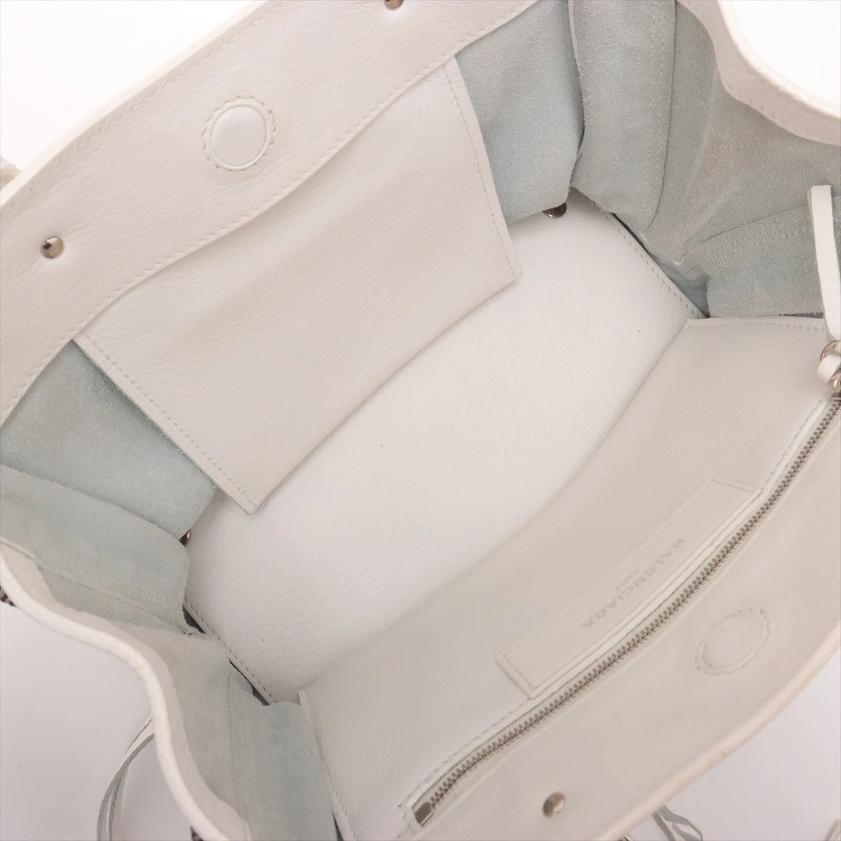 バレンシアガ ペーパー ミニ　2WAYバッグ レザー　アイボリー　A4可　通勤 楽天市場】バレンシアガ トートバッグ ペーパー ミニ A4 ジップ
