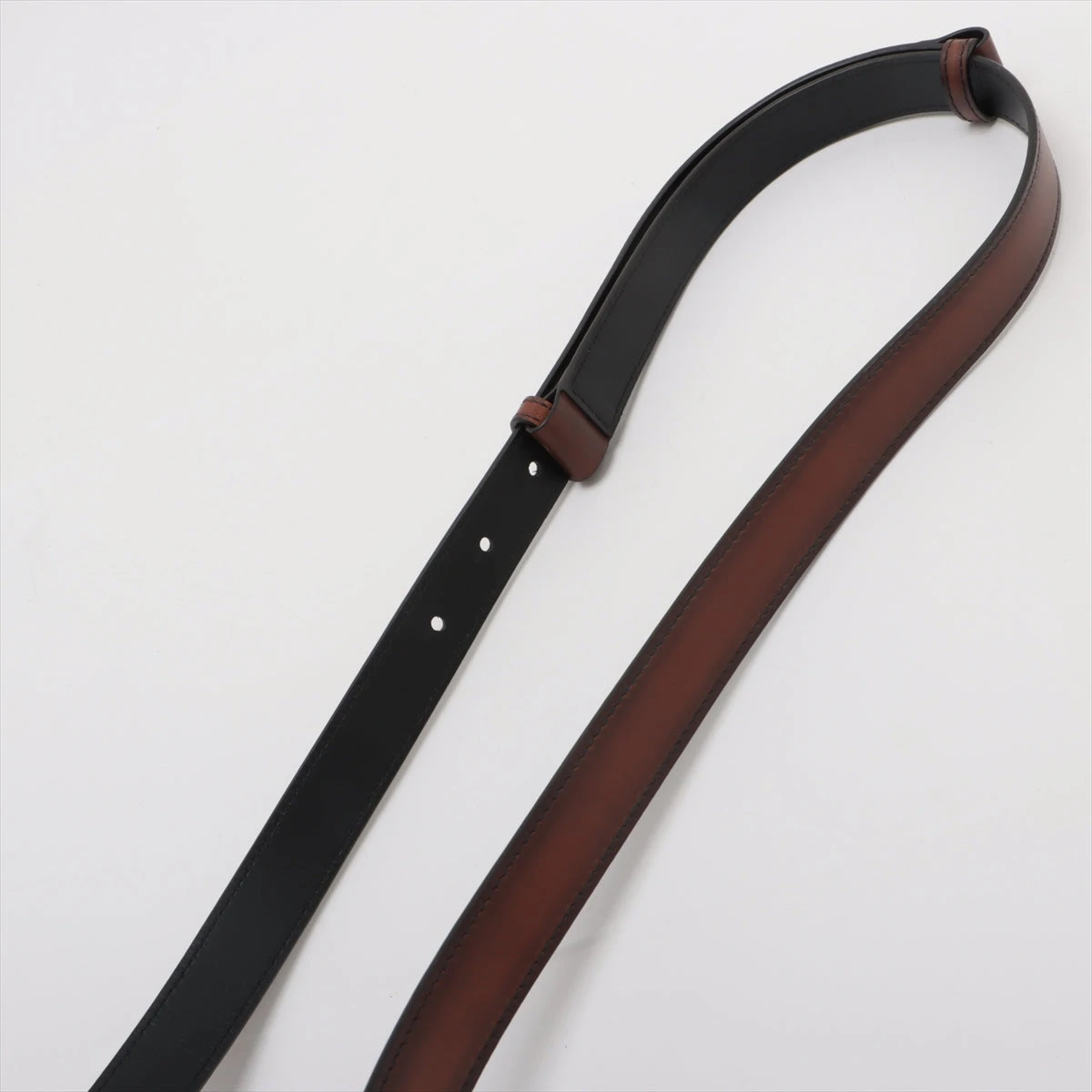 ベルルッティ エミーオ ガリバー レザー 2WAYハンドバッグ ブラウン