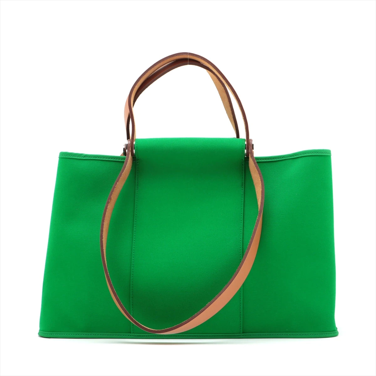 エルメス カバックエラン 39PM トワルオフィシエ グリーン