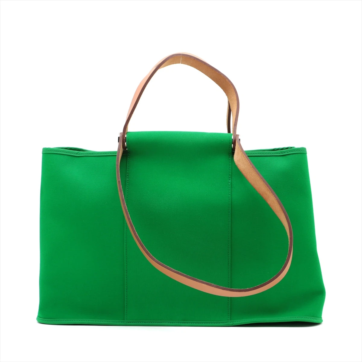 エルメス カバックエラン 39PM トワルオフィシエ グリーン