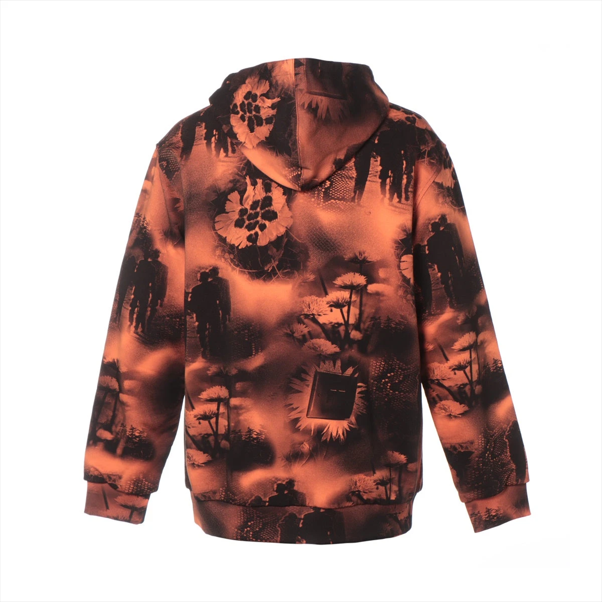 未使用級　プラダ 19AW リナイロンパーカー　三角ロゴ 現行品　レッド　M Supreme シュプリーム 19AW Text Rib Hooded Sweatshirt マルチ