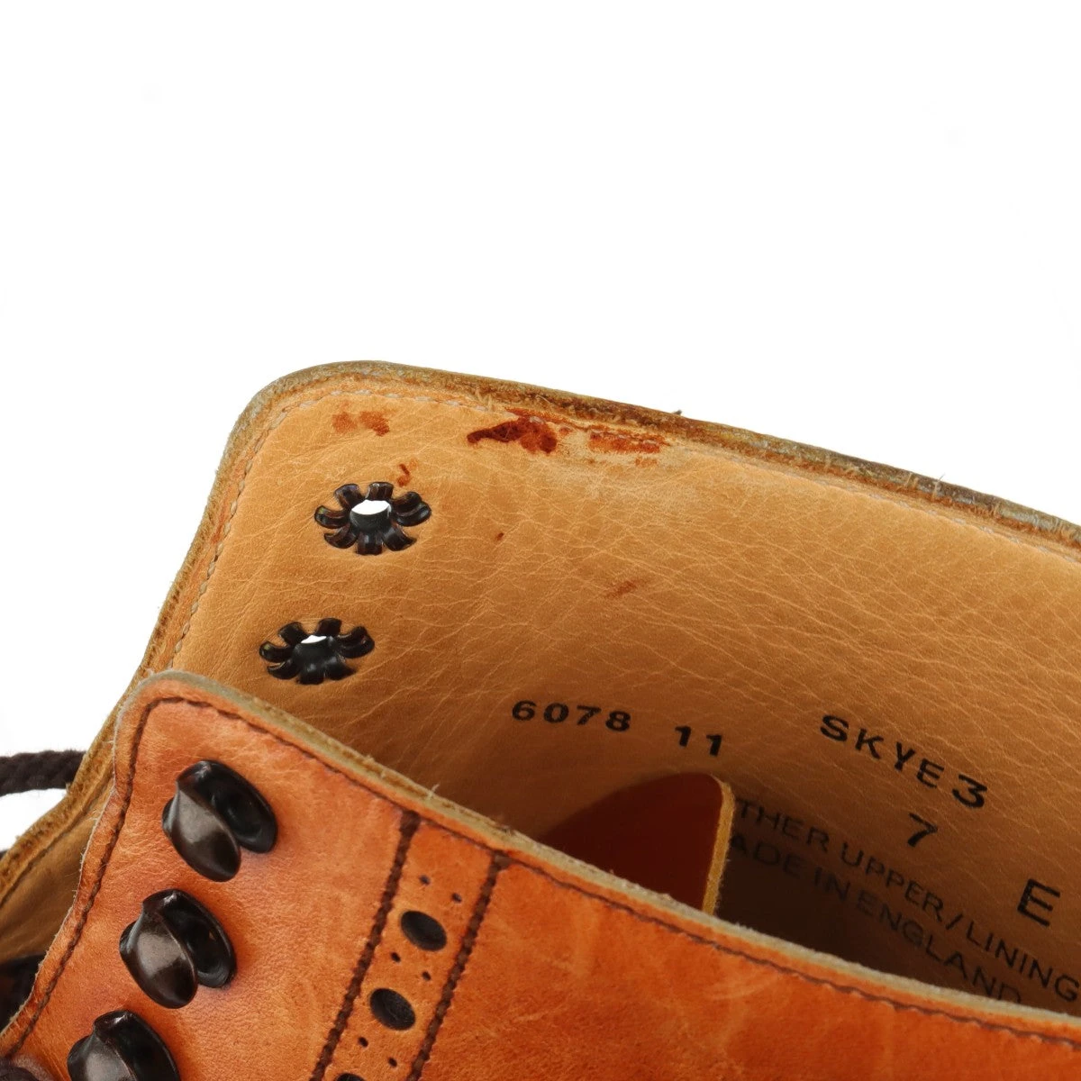 着用数回　CROCKETT＆JONES　SKYE3　7E　ブラウン　ブーツ 着用数回 CROCKETT＆JONES SKYE3 7E ブラウン ブーツ - メルカリ