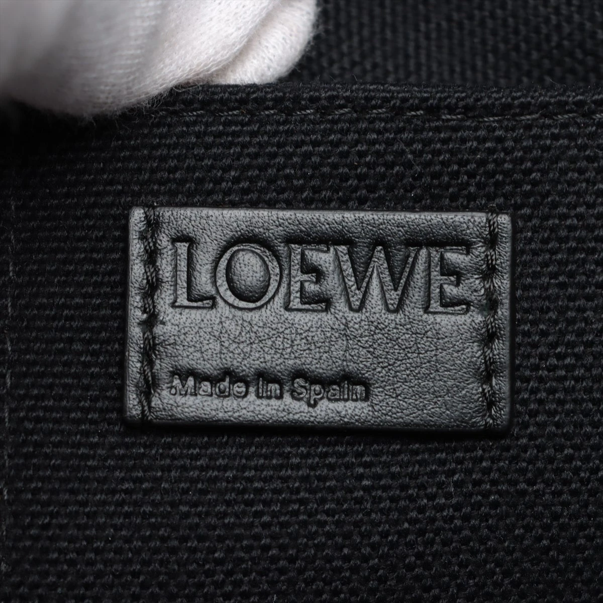 大人気商品　ロエベ　トートバッグ　アナグラム　リピート　キャンバス　ブラック ロエベ LOEWE リピート キャンバス トートバッグ アナグラム
