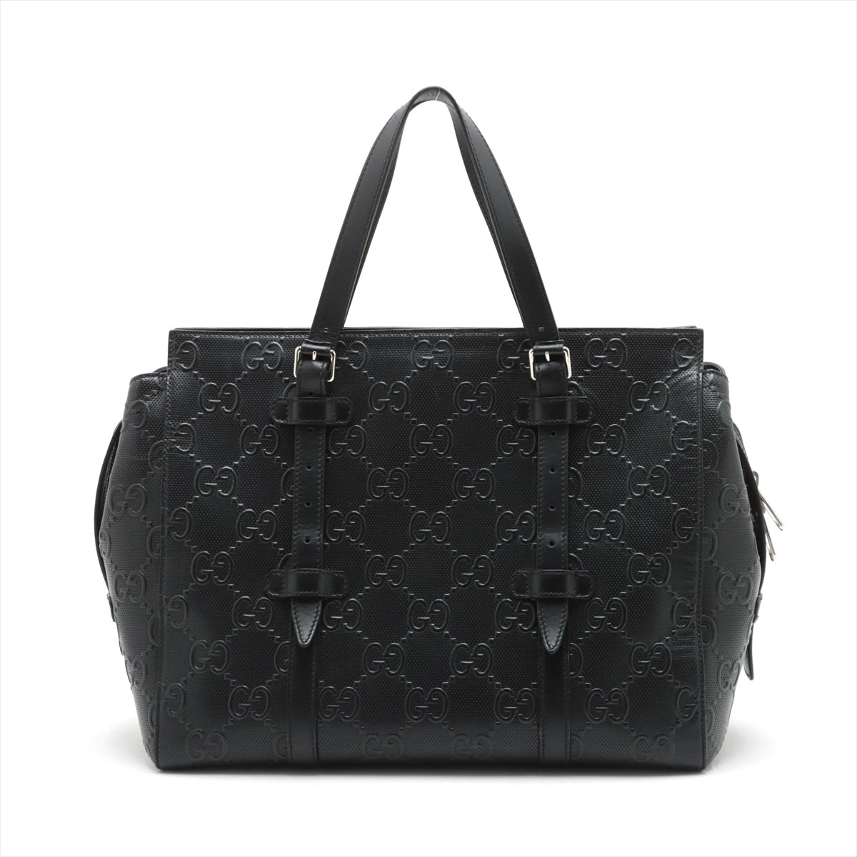 ✨ほぼ未使用　付属品完備✨グッチ　マネークリップ　エンボスレザー　ブラック　黒 2025年最新】GUCCI メンズ マネークリップの人気アイテム - メルカリ