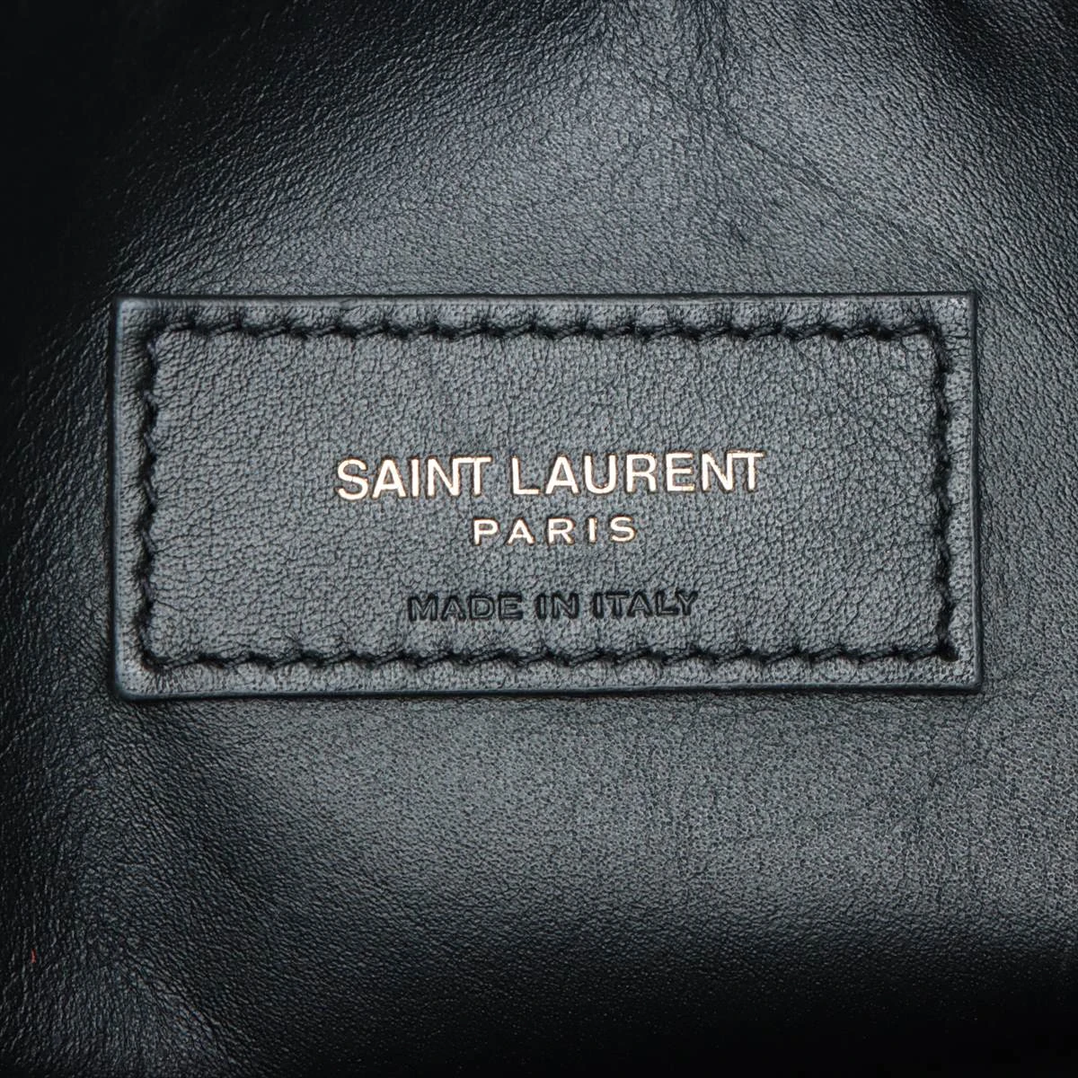 サンローランパリ レザー ワンショルダーバッグ ブラック 753837
