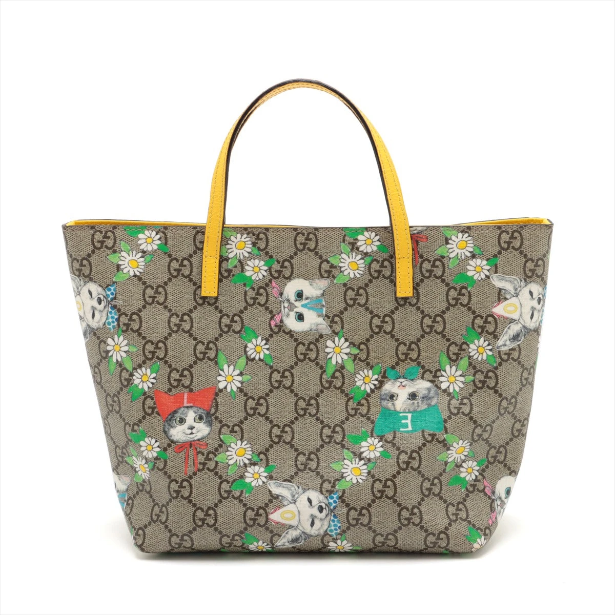 グッチ GGスプリーム チルドレンズ ハンドバッグ ベージュ