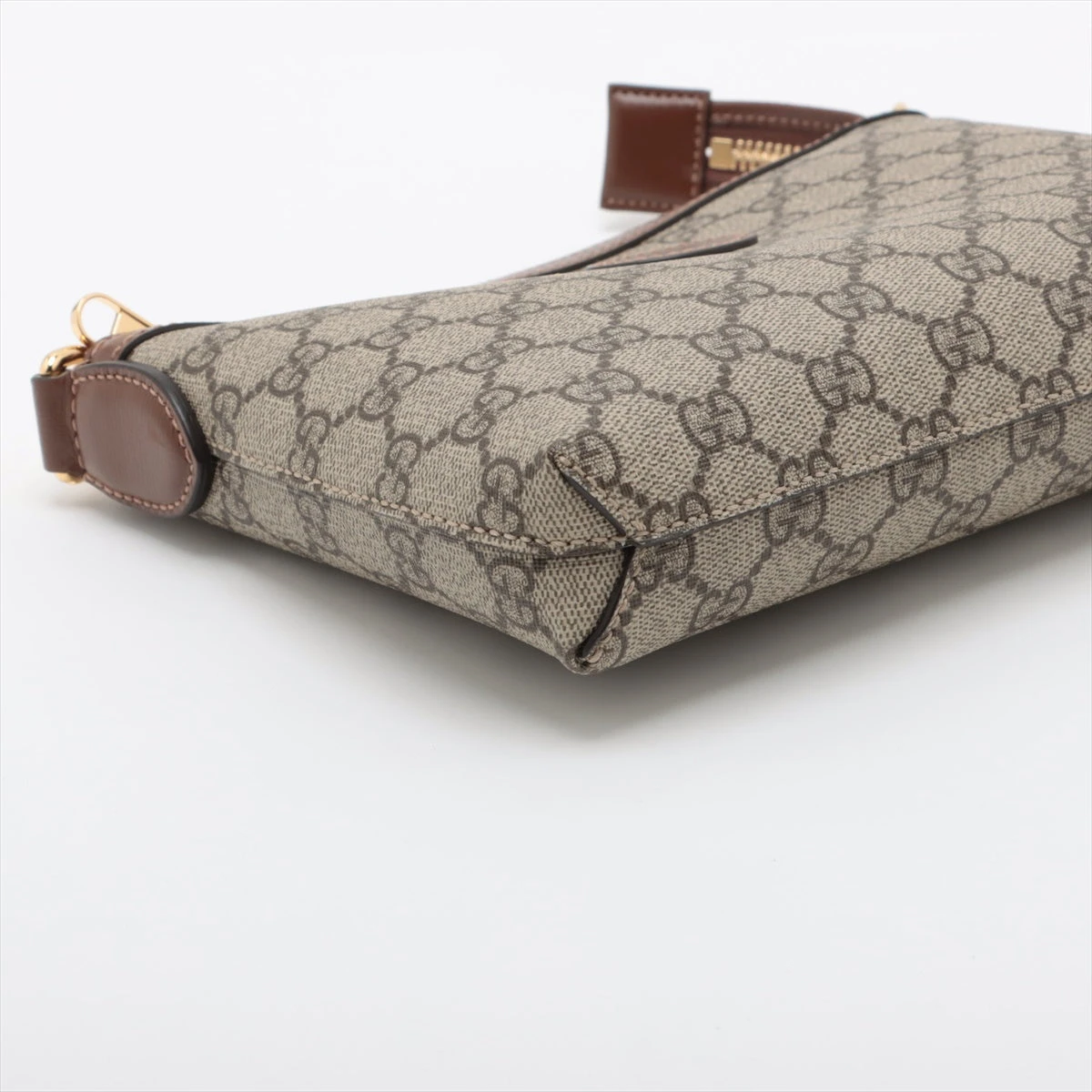 グッチ GGスプリーム ショルダーバッグ ブラウン 760021