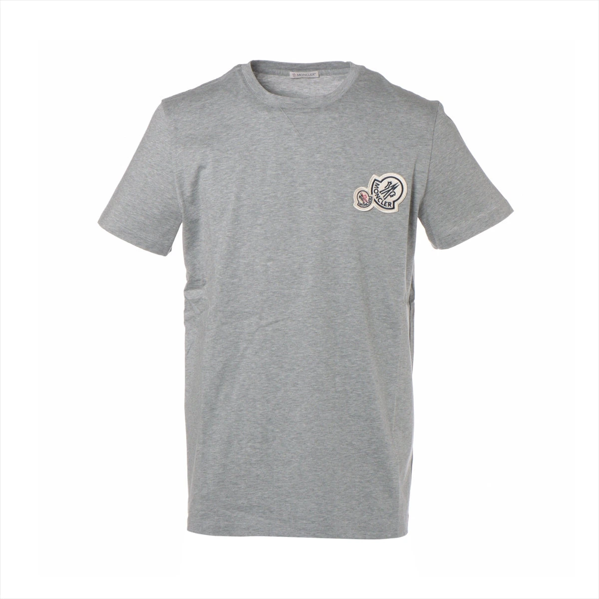 モンクレール 21年 コットン Tシャツ M グレー H20918C00026
