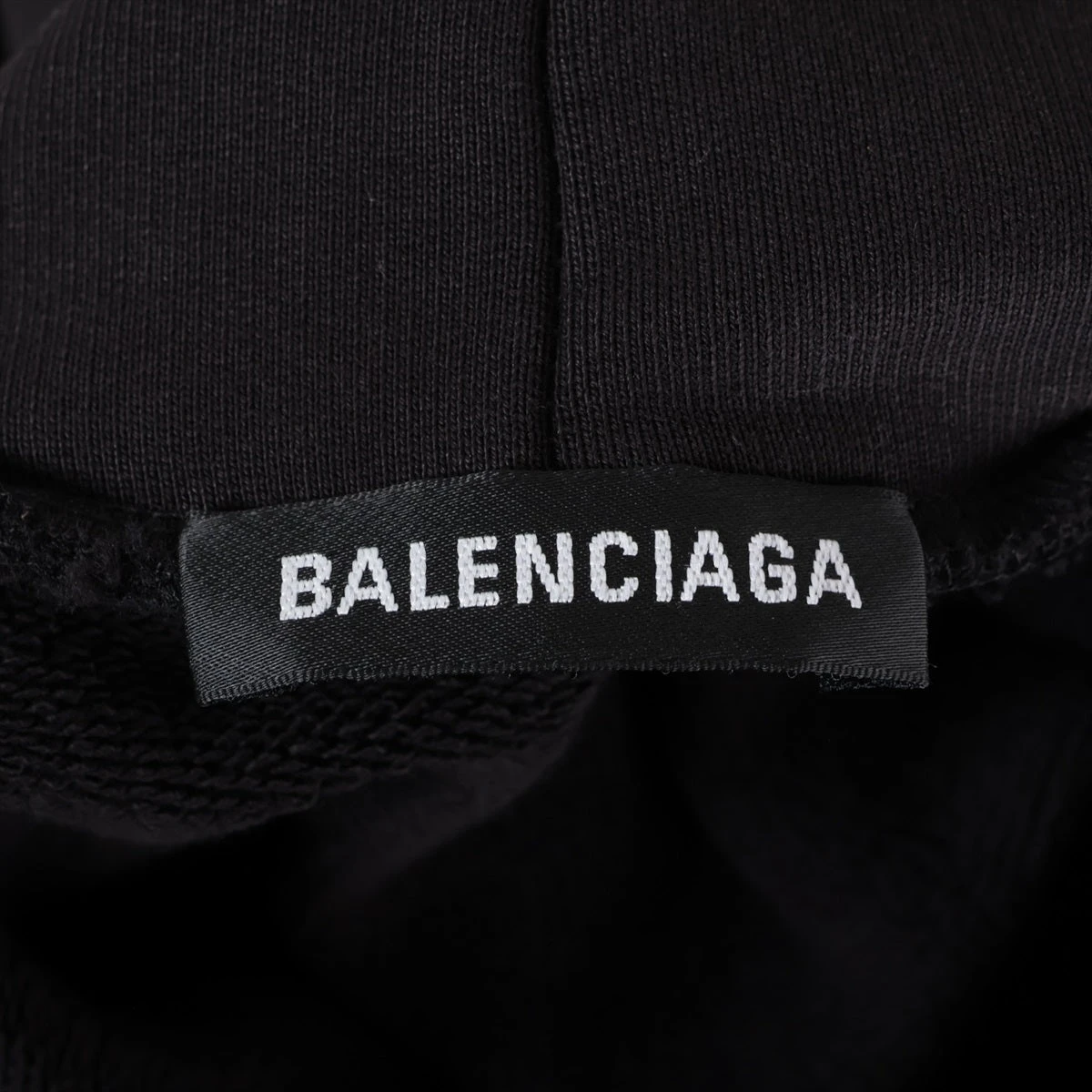 バレンシアガ 20SS コットン パーカー XXS メンズ ブラック 620973 X