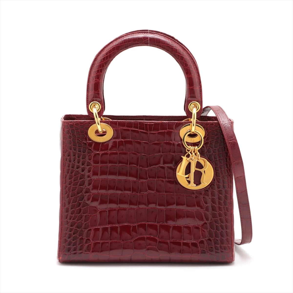 Christian Dior【レディディオール】　2wayハンドバッグ Christian Dior クリスチャンディオール レディディオール 2WAY