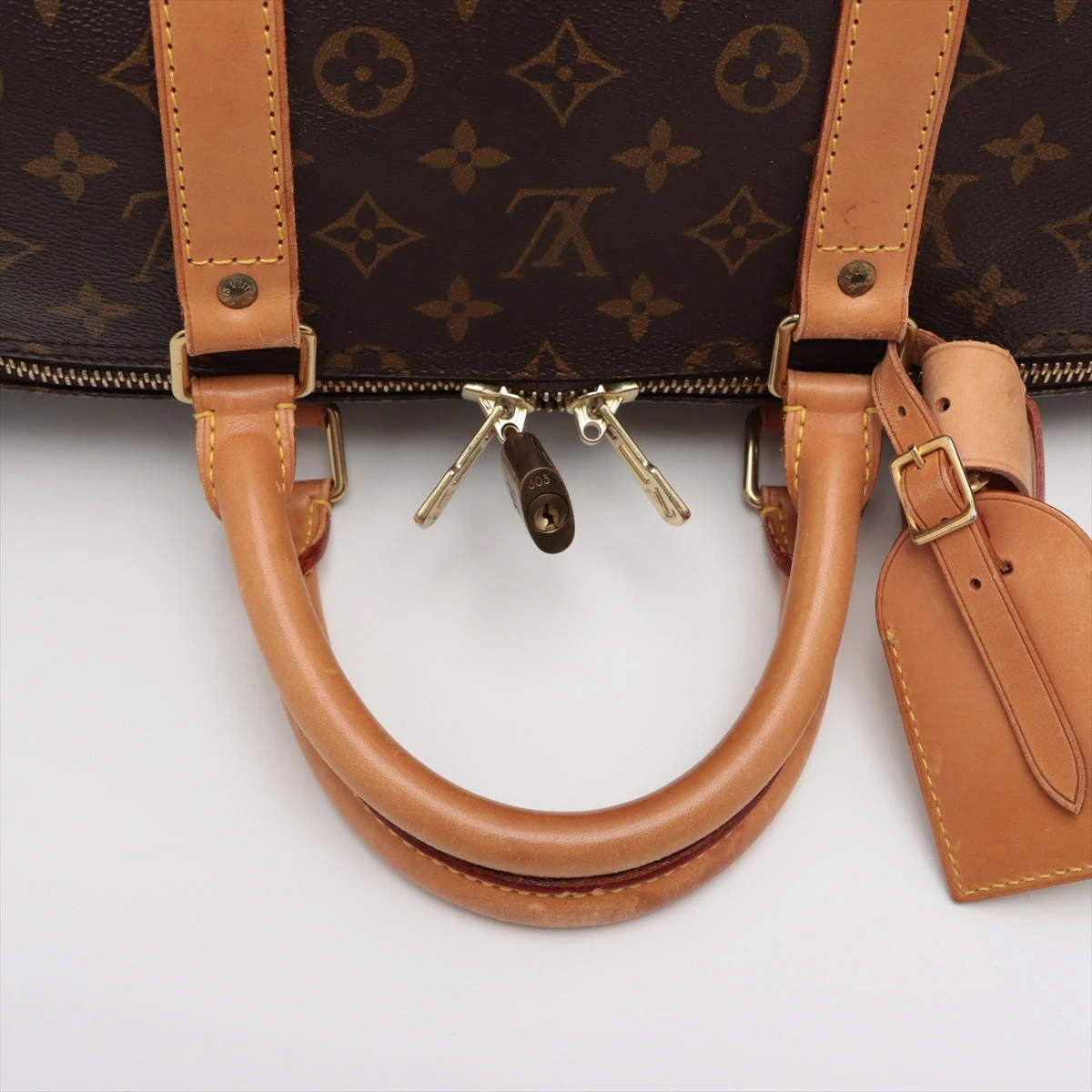 【LOUIS VUITTON】キーポルバンドリエール55 ストラップ付 モノグラム キーポル・バンドリエール55 詳細情報とお値段【ルイ