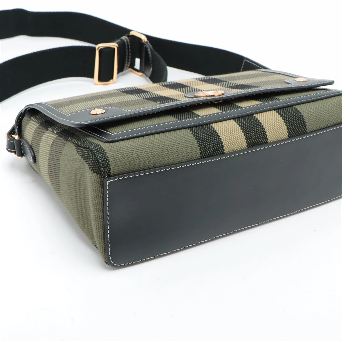 Burberry バーバリー ショルダーバッグ レザー キャンバス74.3 BURBERRY バーバリー バッグ レディース ショルダーバッグ