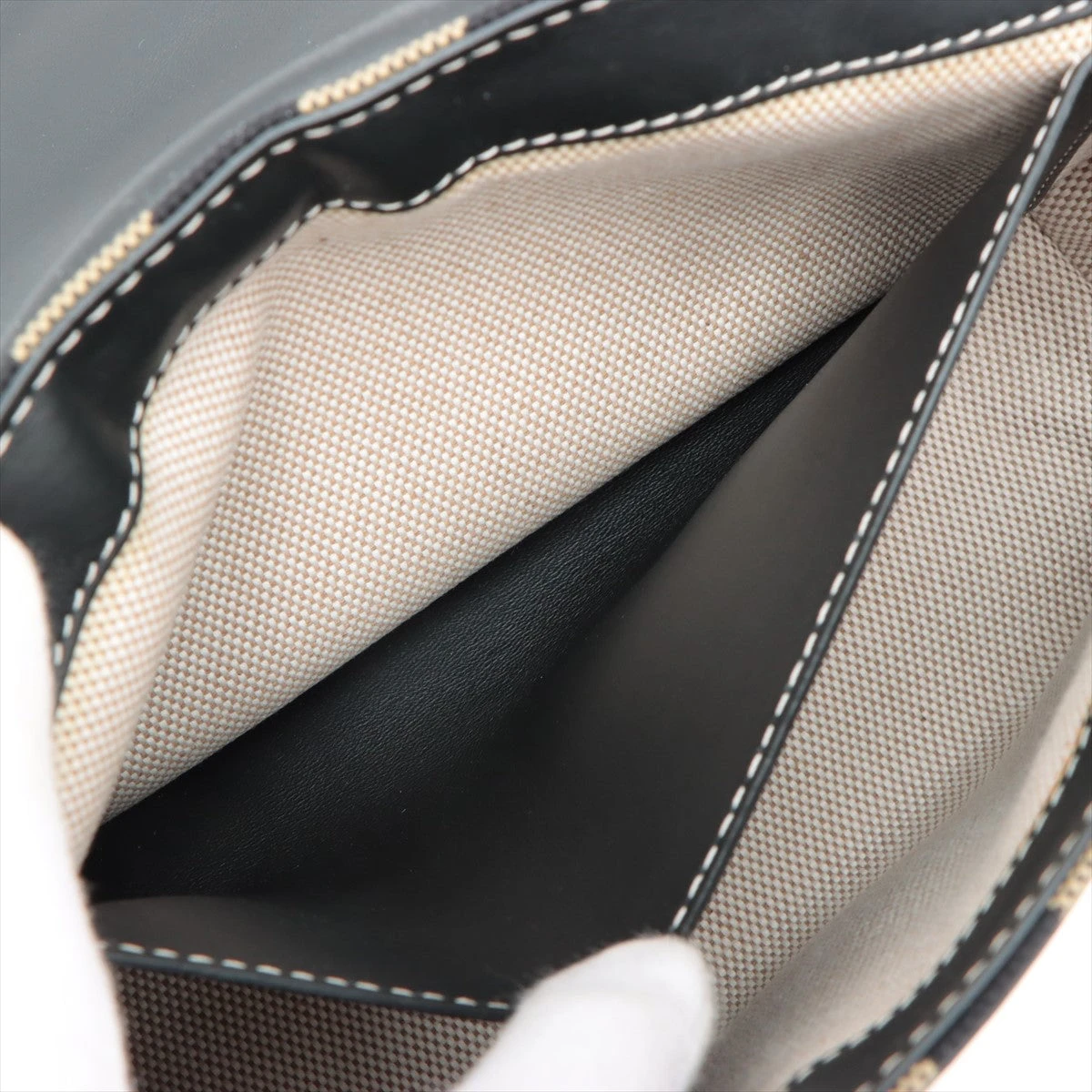 バーバリー キャンバス レザー ショルダーバッグ 8094678 BURBERRY Shoulder Bag 8094678 Z canvas leather Beige Brown