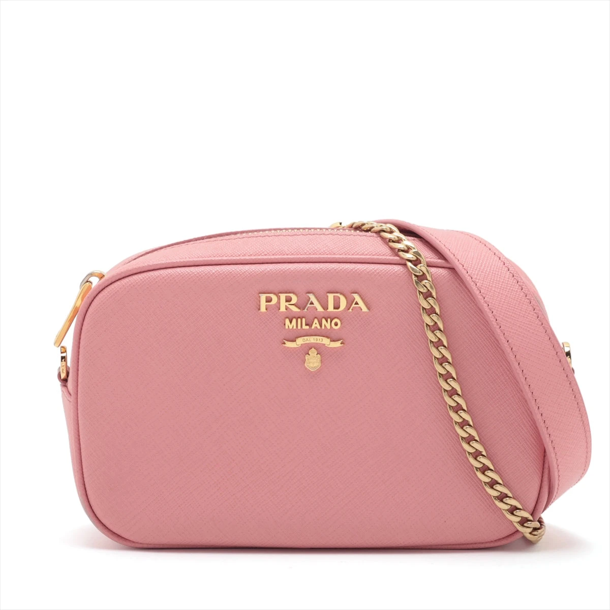 PRADA プラダ サフィアーノ ラクス ピンク 2way ショルダーバッグ プラダ サフィアーノラクス 2WAYショルダーバッグ ピンク 1BL007