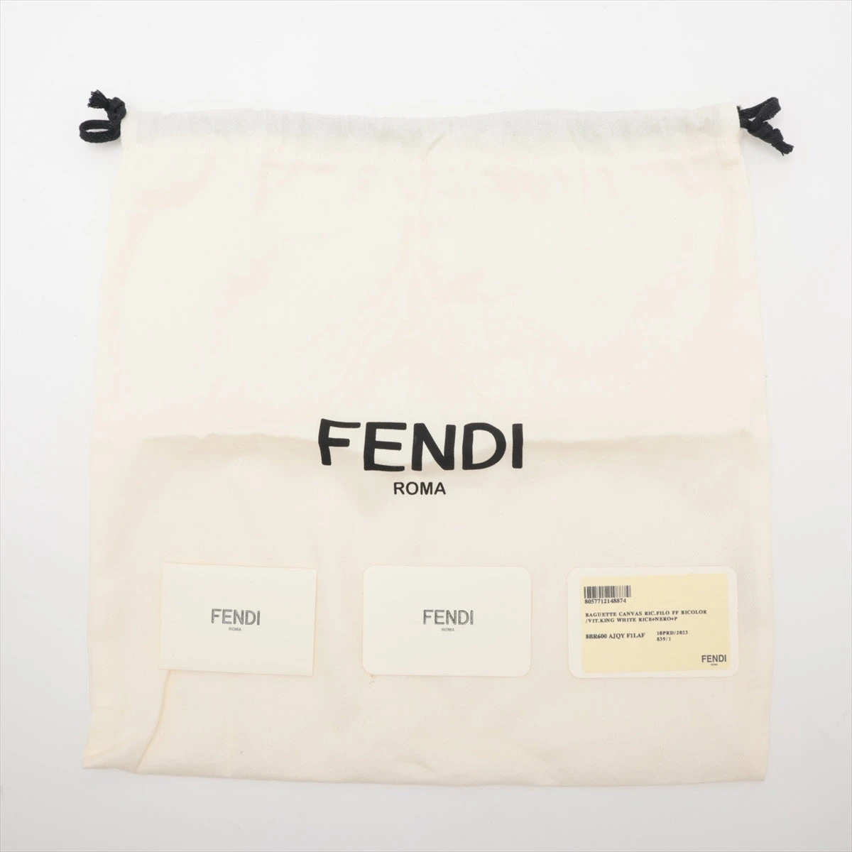 フェンディ ズッカ マンマバケット キャンバス×レザー 2WAY
