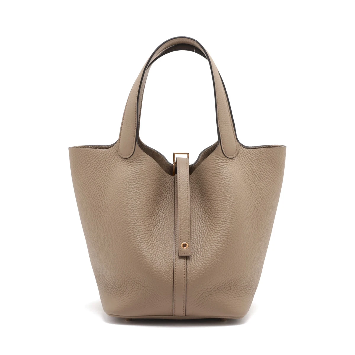HERMES エルメス ピコタン22 MM トリヨンクレマンス グレージュ系 楽天市場】【美品】 エルメス ピコタンロック MM / 22 トリヨン