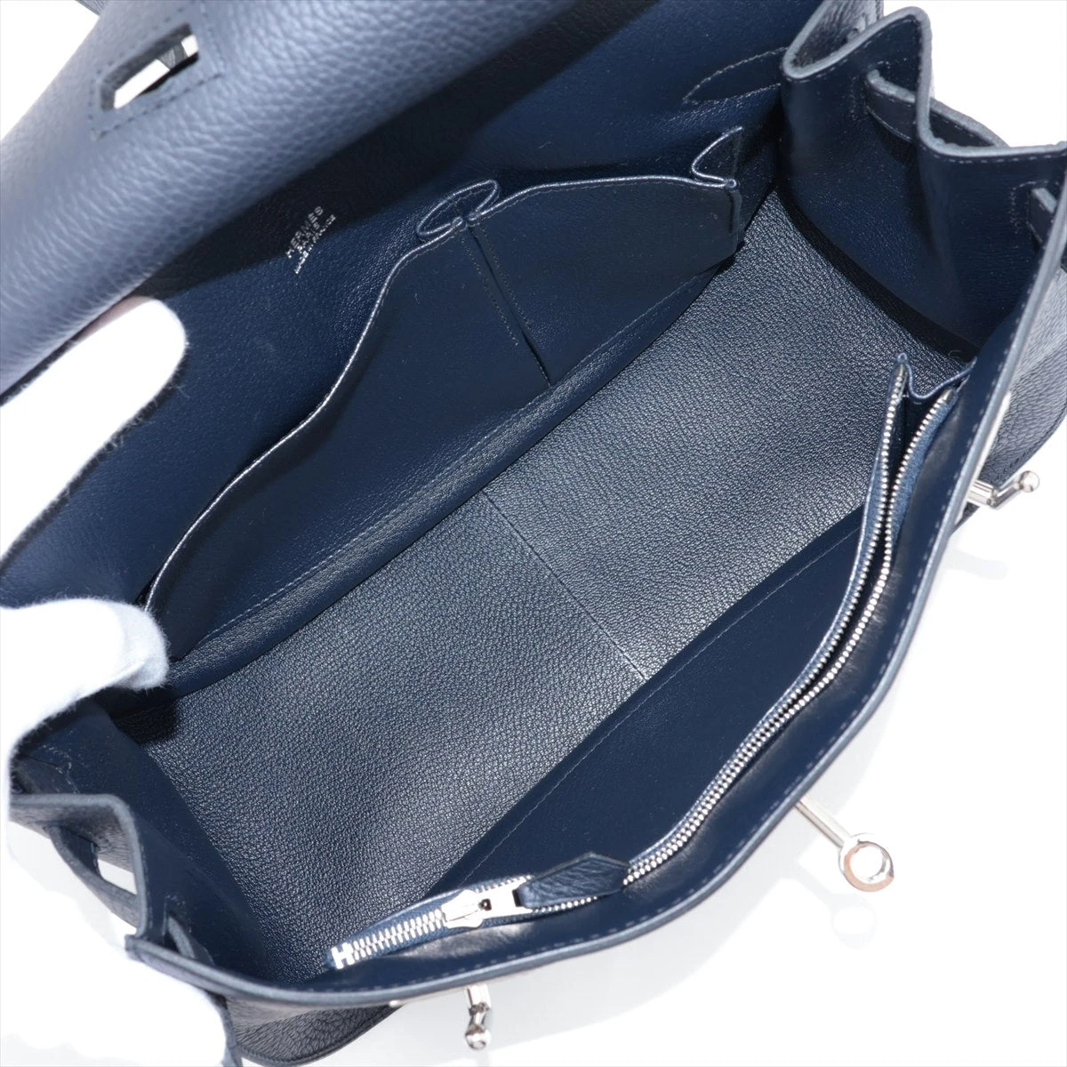 ★最終価格★SALE【6da0507】エルメス ショルダーバッグ ジプシエール31 トリヨンクレマンス パールグレー シルバー金具 □Q刻印【中古】レディース エルメス ジプシエール31 トリヨンクレマンス ブルーニュイ シルバー