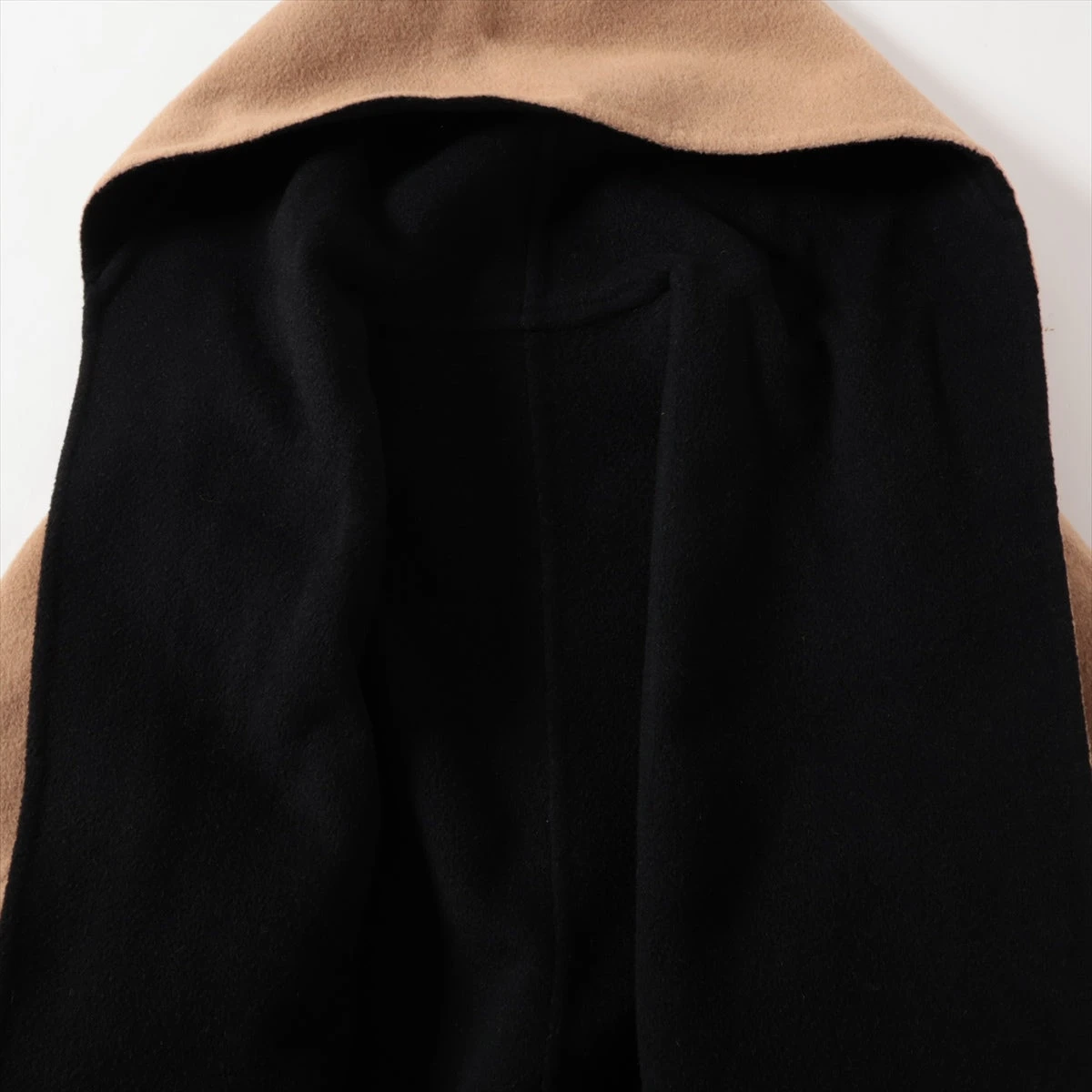 エルメス マルジェラ期 カシミヤ×キャメル コート 38 レディース