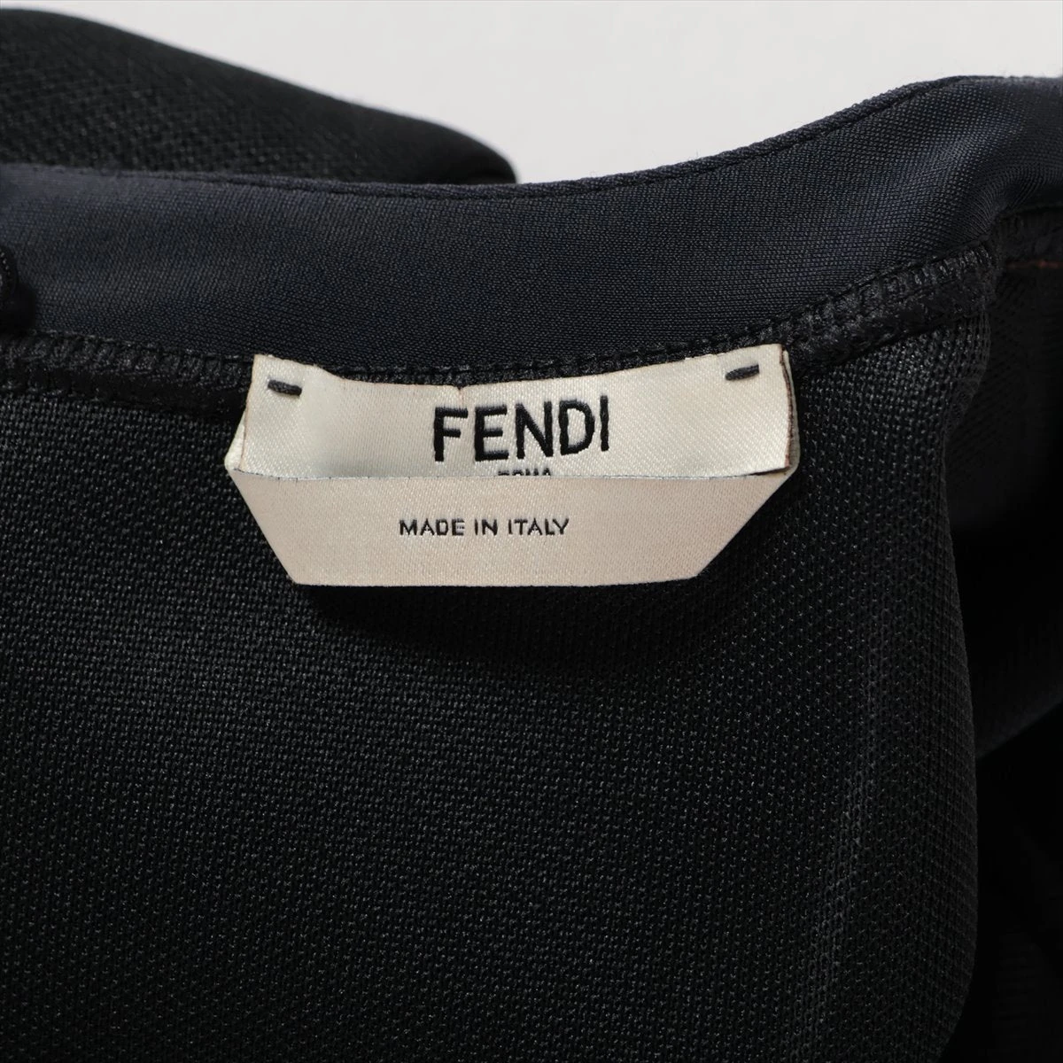 ⭐️現行⭐️フェンディ　19SS ニットワンピース　ズッカ柄　ブラウン　46 ⭐️現行⭐️フェンディ 19SS ニットワンピース ズッカ柄