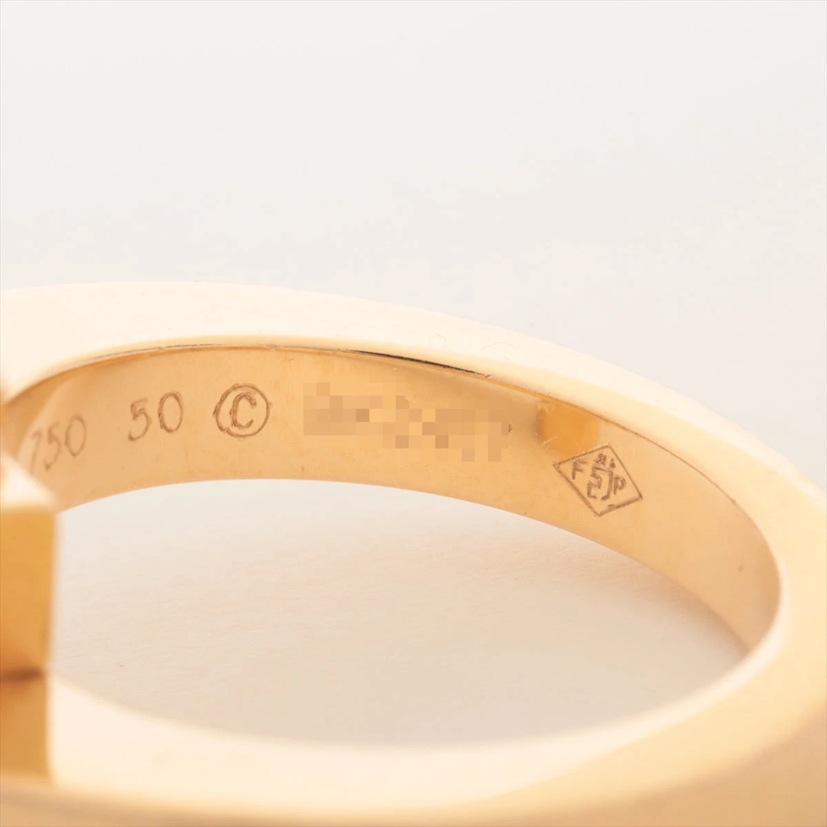 カルティエ メノット リング 750(PG) 14.2g 50 NP034156｜中古ブランド