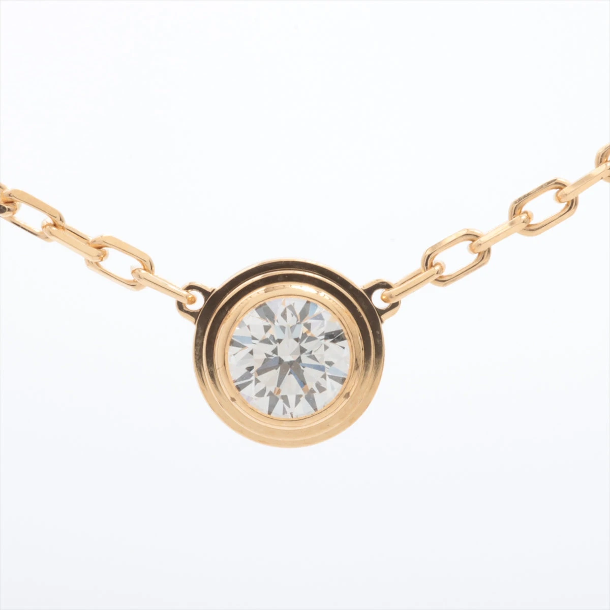 Cartier ダムール LM YG カルティエ ダムール LM ダイヤ ネックレス 750(YG) 2.9g