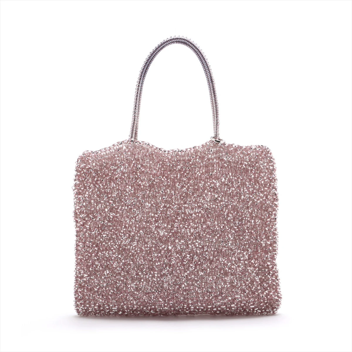 アンテプリマ ワイヤー ハンドバッグ ピンク XB023975｜中古ブランド品  